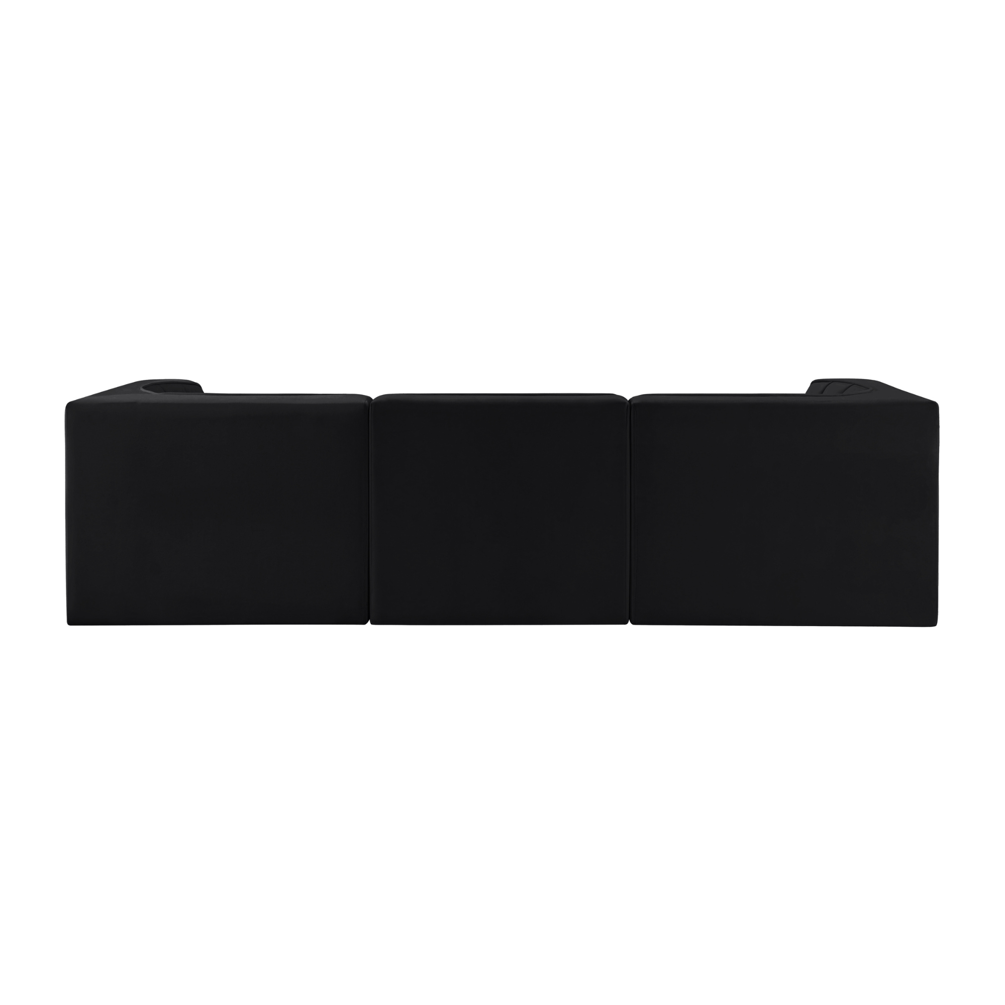 Rumina Velvet 3pc Modular Sofa