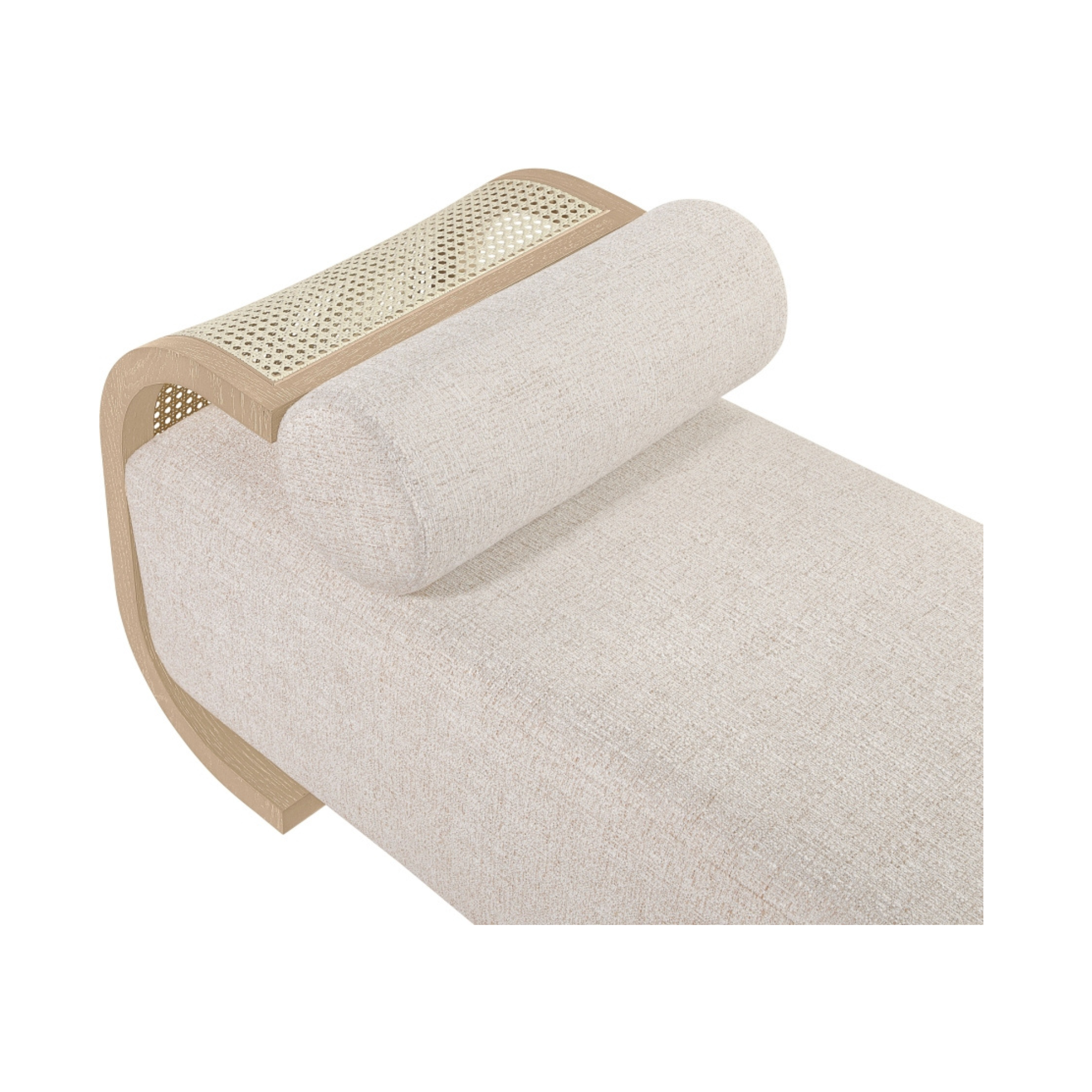 Zephra Fabric Chaise Lounge