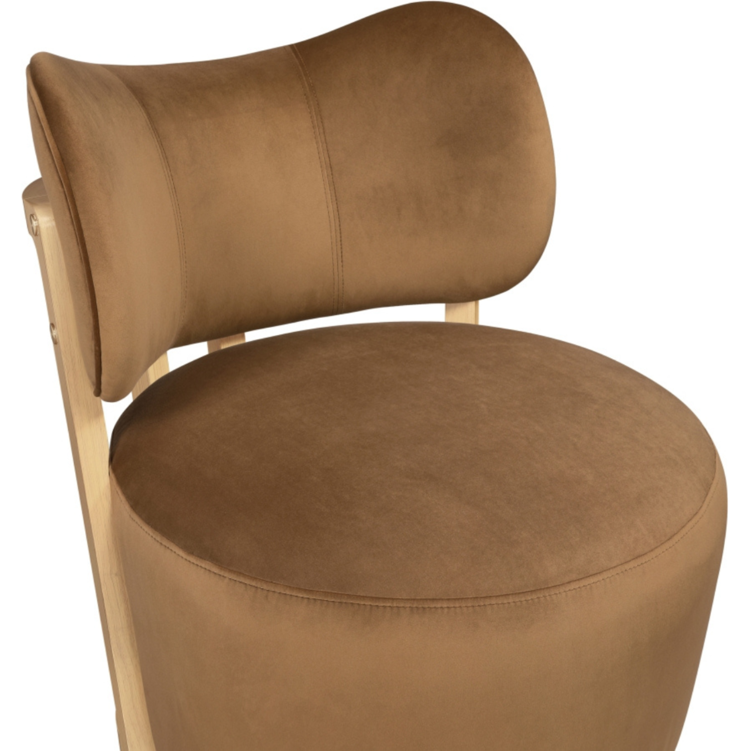 Velara Velvet Swivel Chair