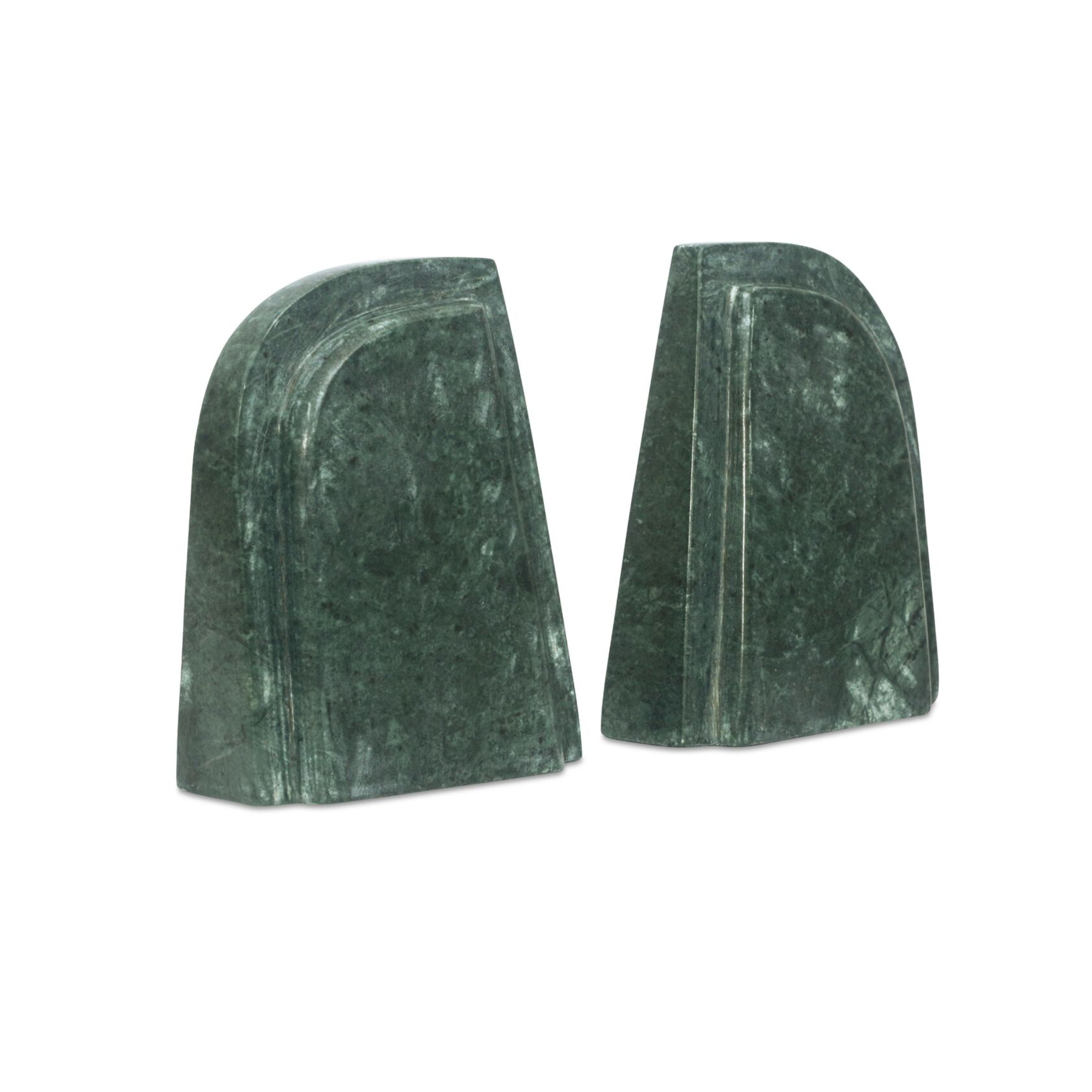 Prata Marble Bookends, Set of 2