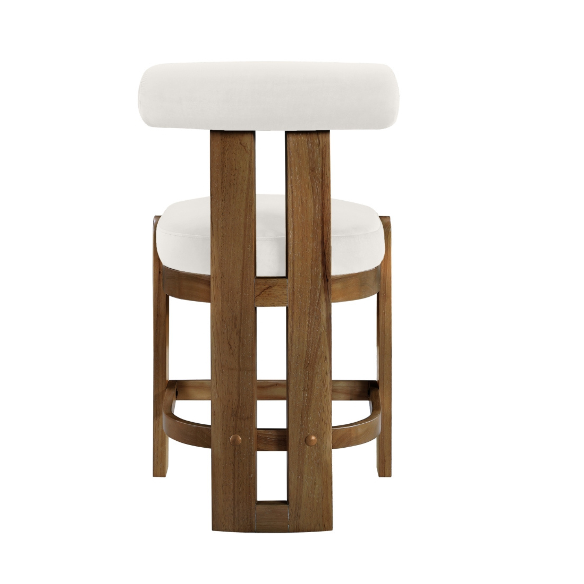 Isla Velvet Counter Stool, Set of 2-Bar + Counter Stools-StyleMeGHD