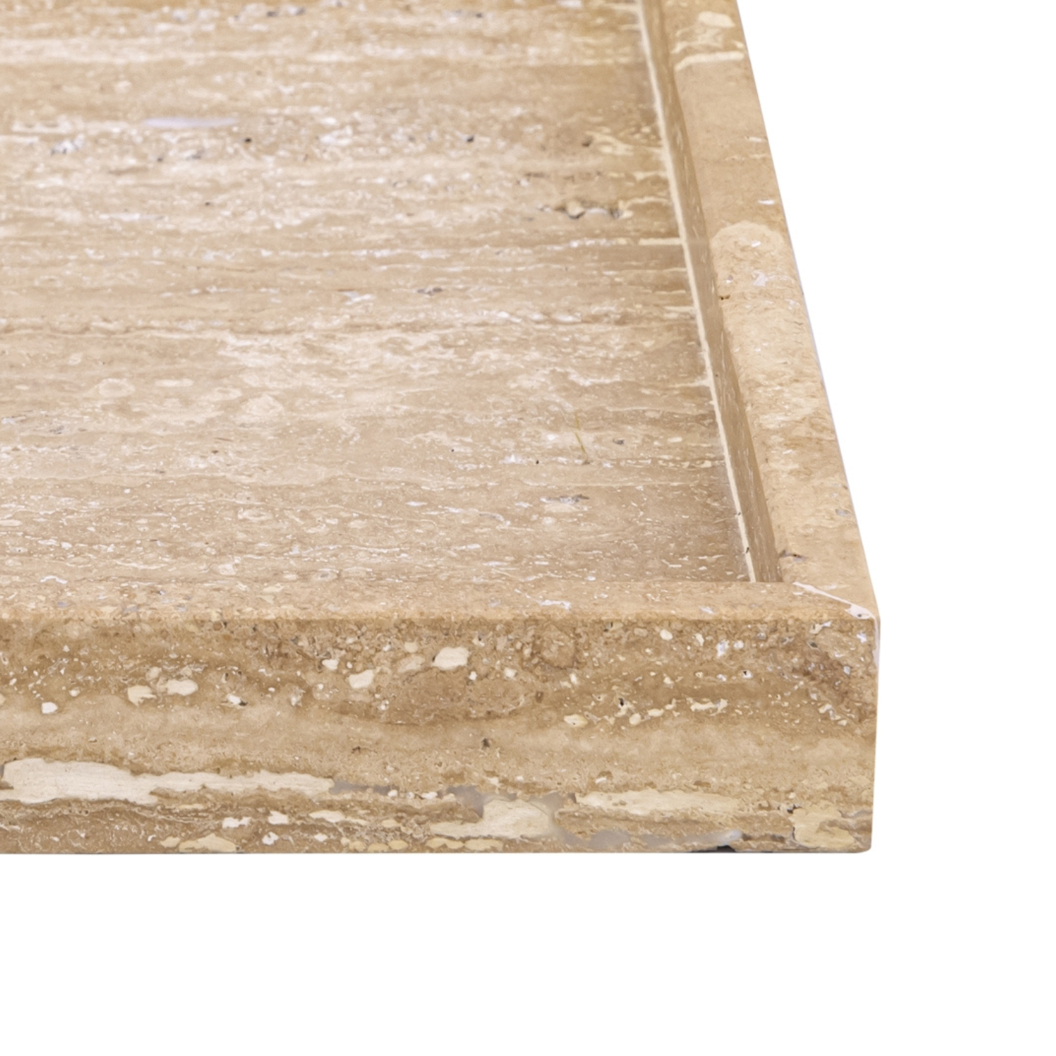 Elluna Travertine Tray-Trays + Boxes-StyleMeGHD