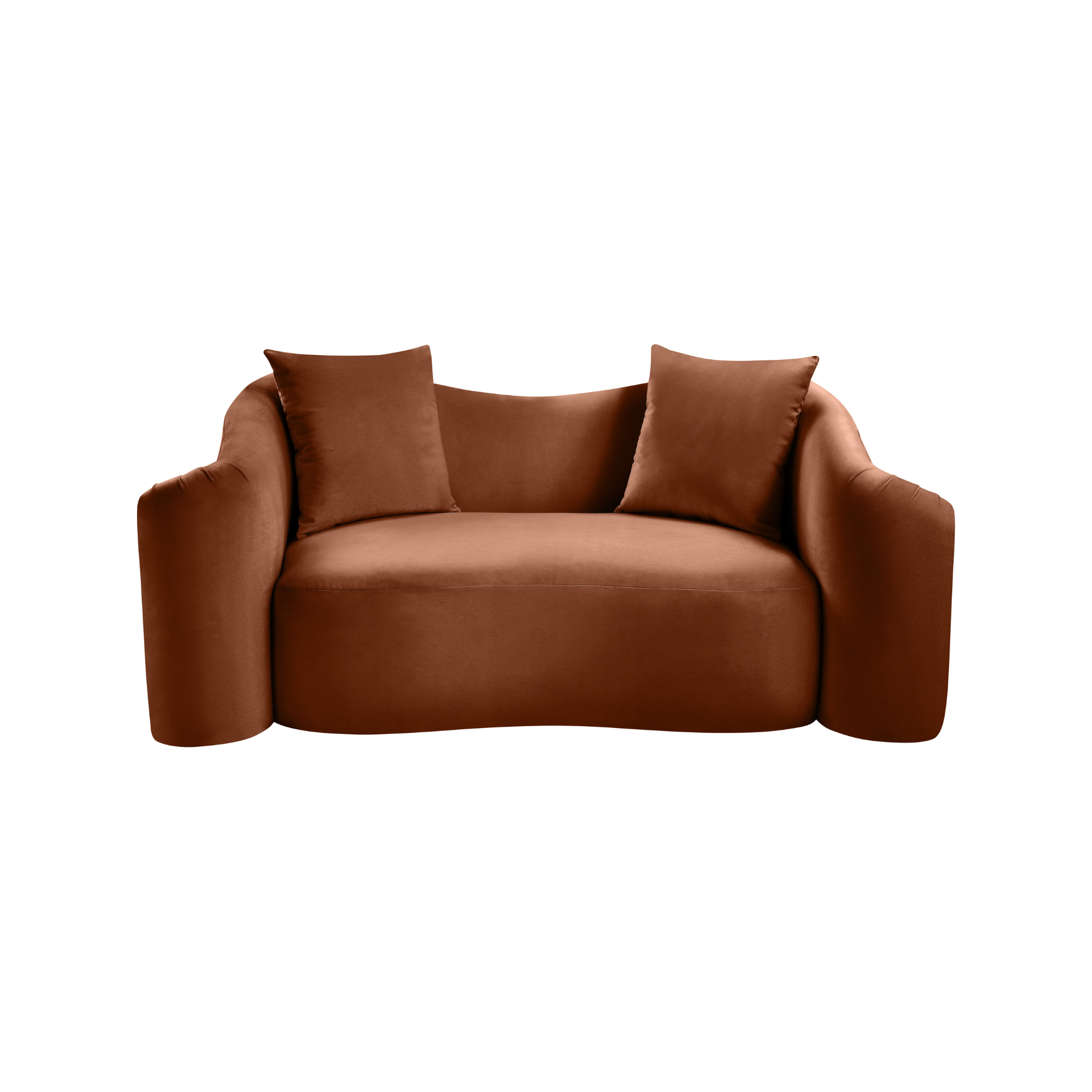 Daston Velvet Loveseat