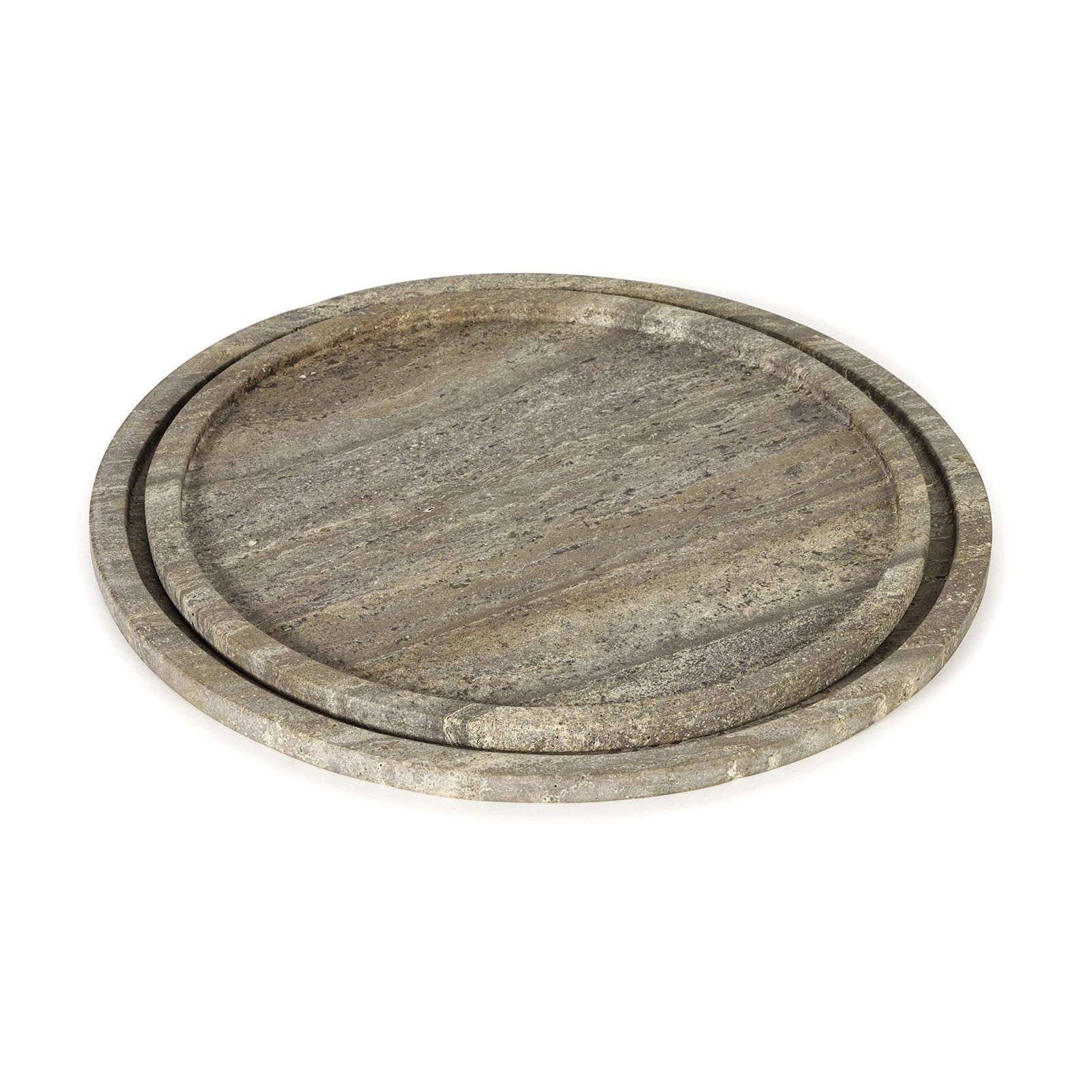 Sutten Round Marble Tray Set - StyleMeGHD - Trays + Boxes