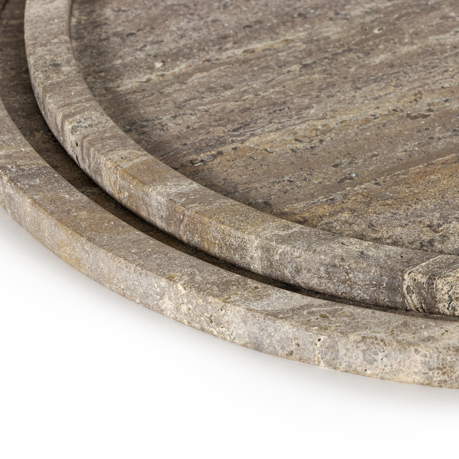 Sutten Round Marble Tray Set - StyleMeGHD - Trays + Boxes