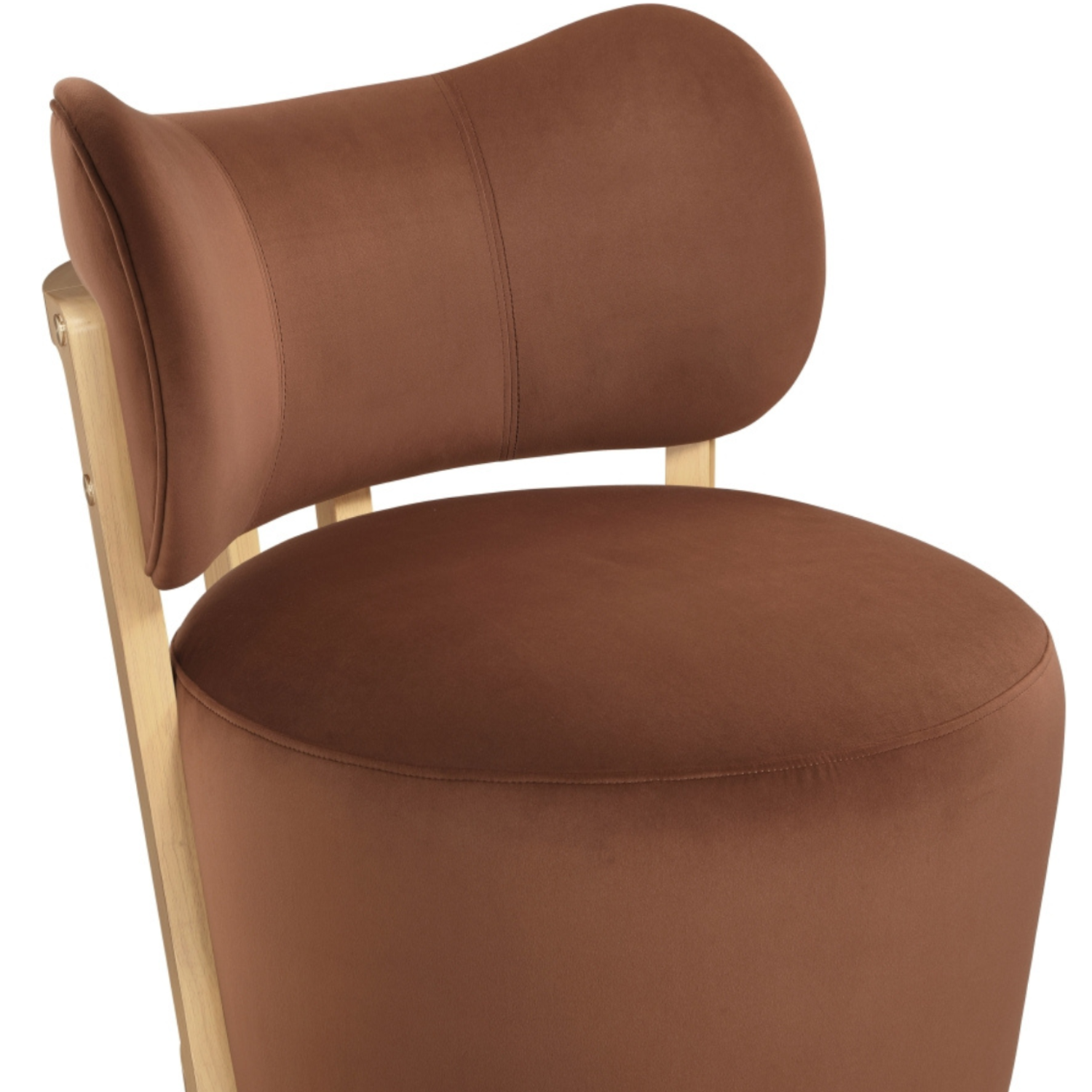 Velara Velvet Swivel Chair