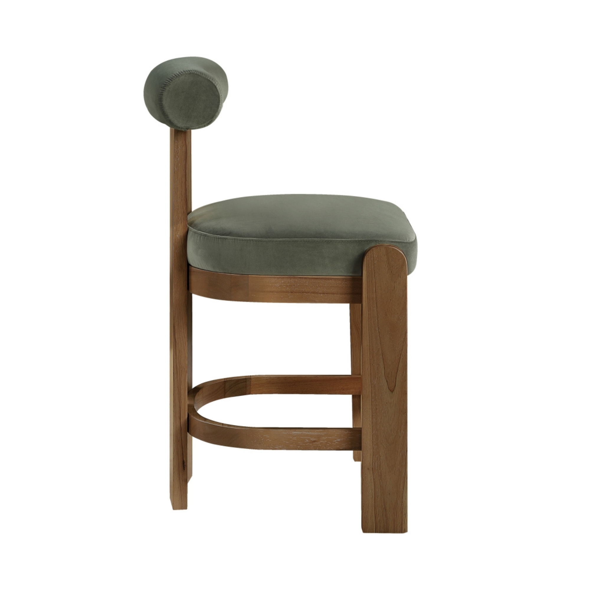 Isla Velvet Counter Stool, Set of 2-Bar + Counter Stools-StyleMeGHD
