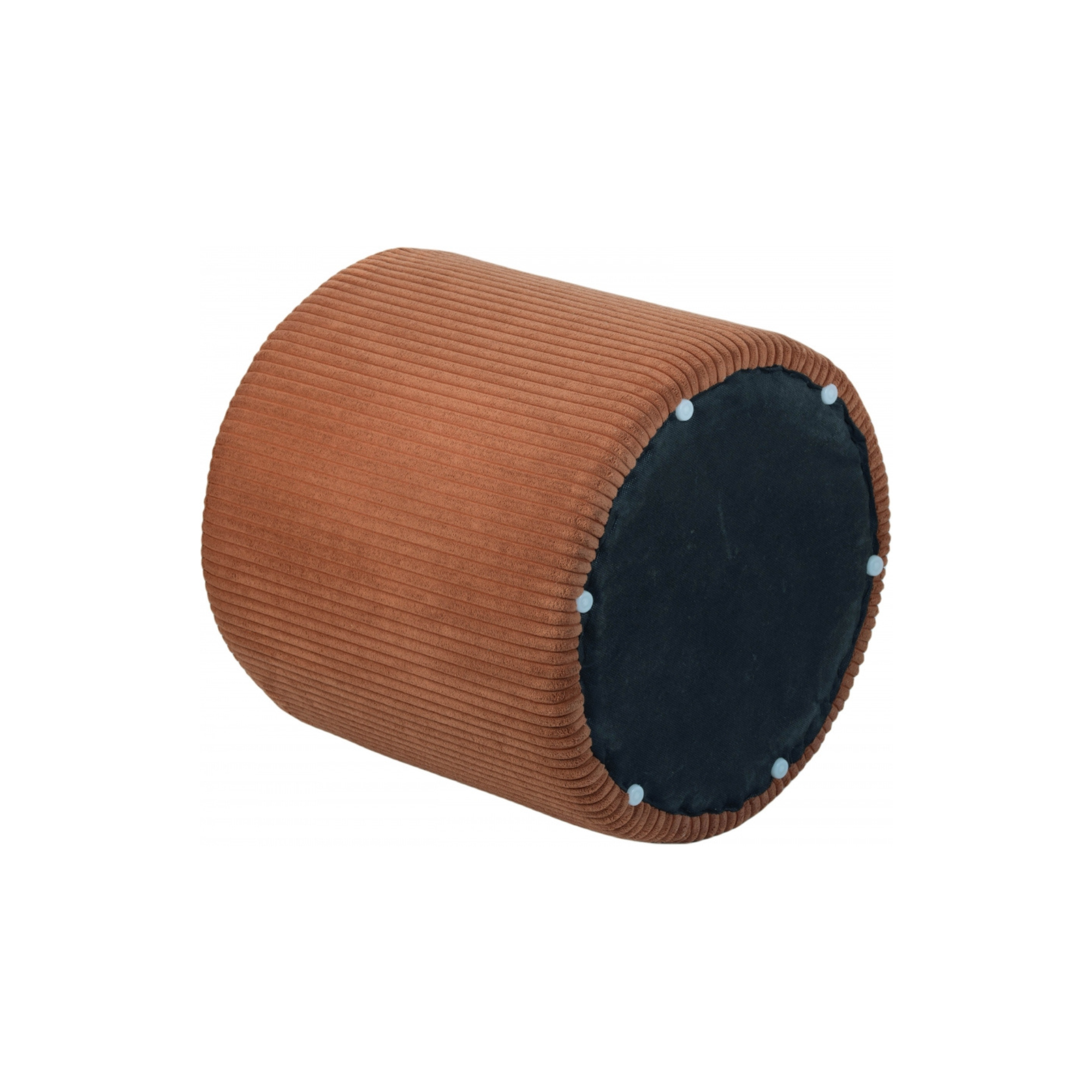 Royle Round Microsuede Stool