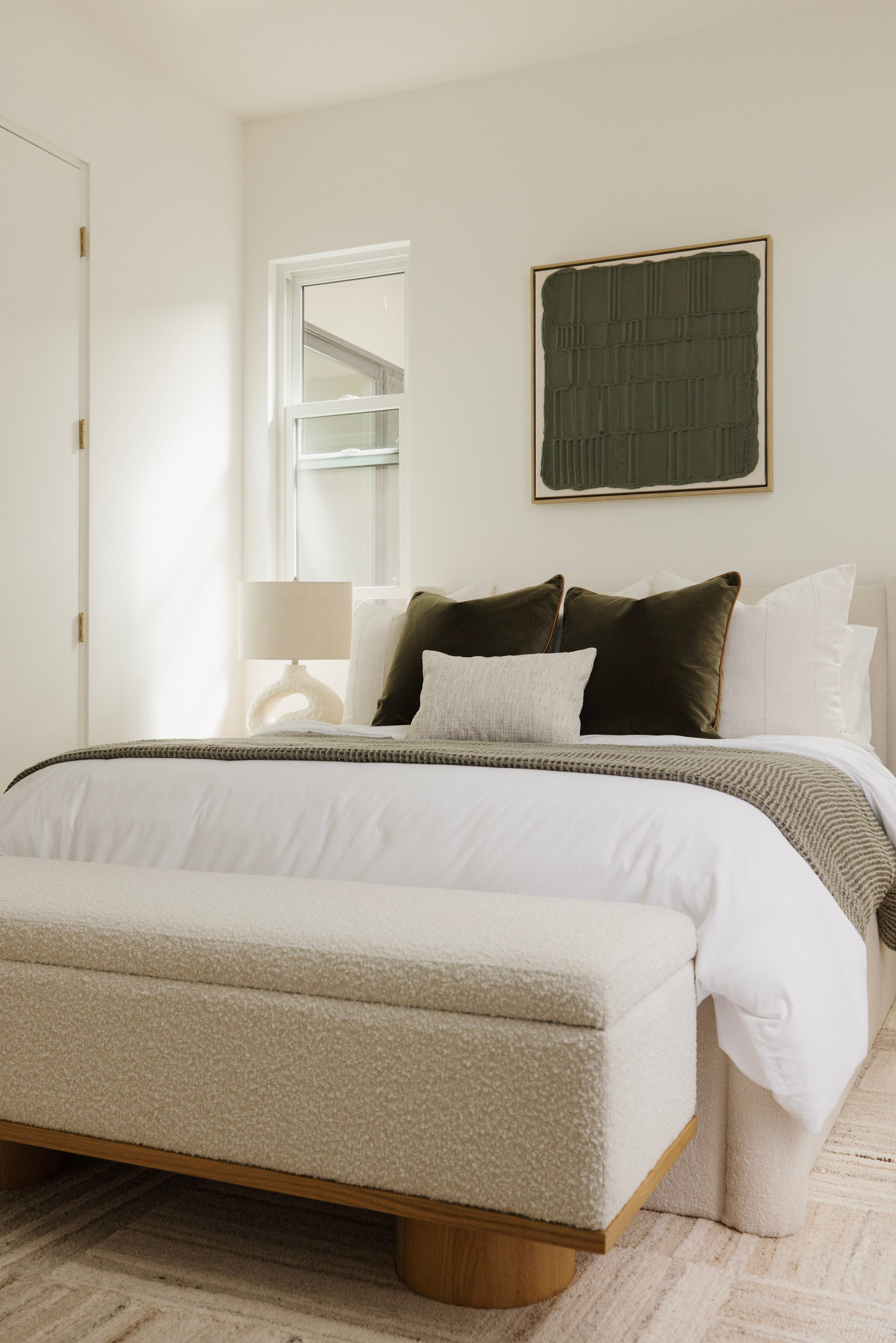 Olive Pillow, Set of 2