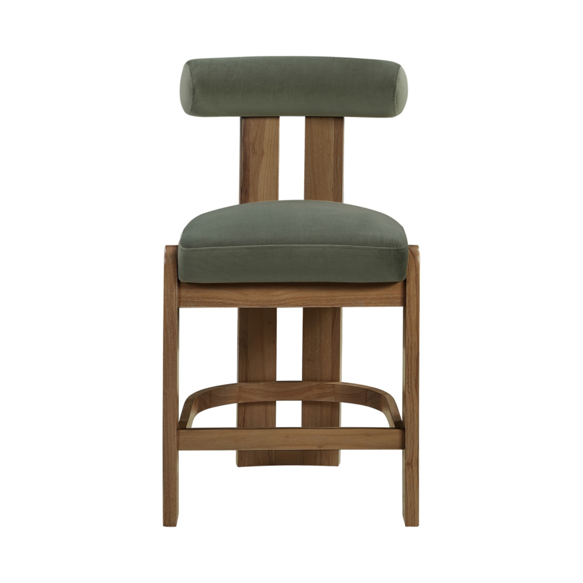 Isla Velvet Counter Stool, Set of 2-Bar + Counter Stools-StyleMeGHD
