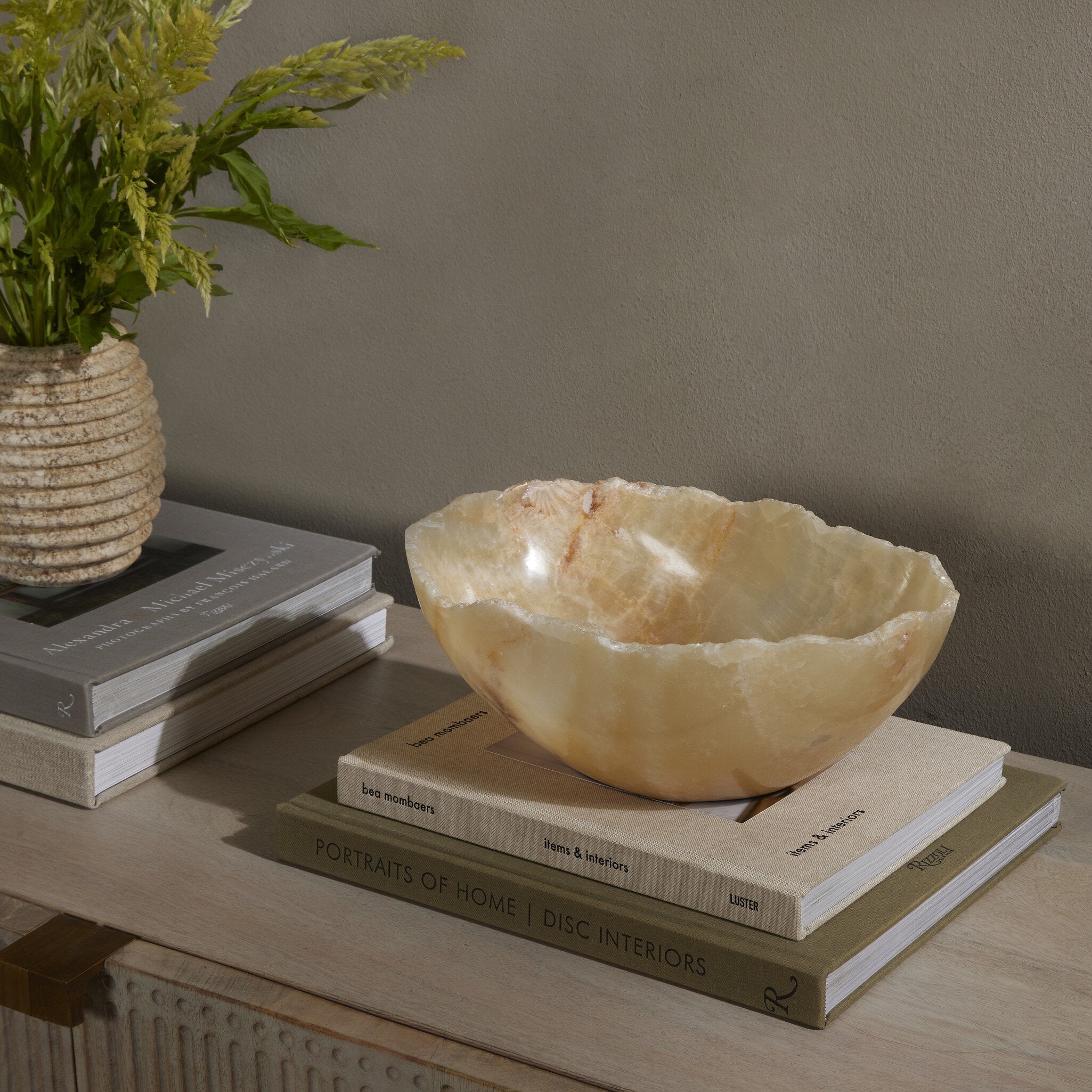 Onyx Bowl-Decorative Objects-StyleMeGHD