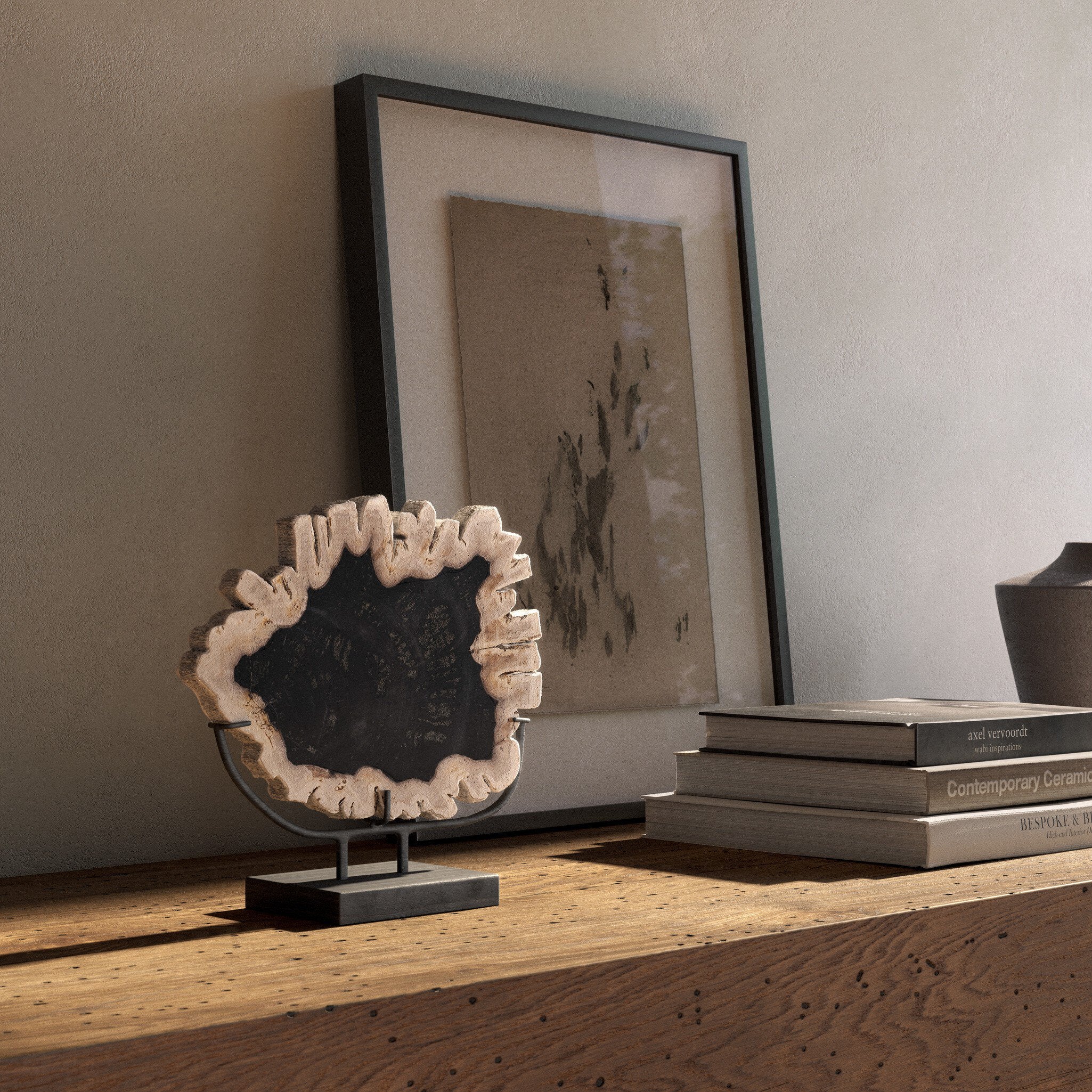 Petrified Wood Sculpture-Decorative Objects-StyleMeGHD