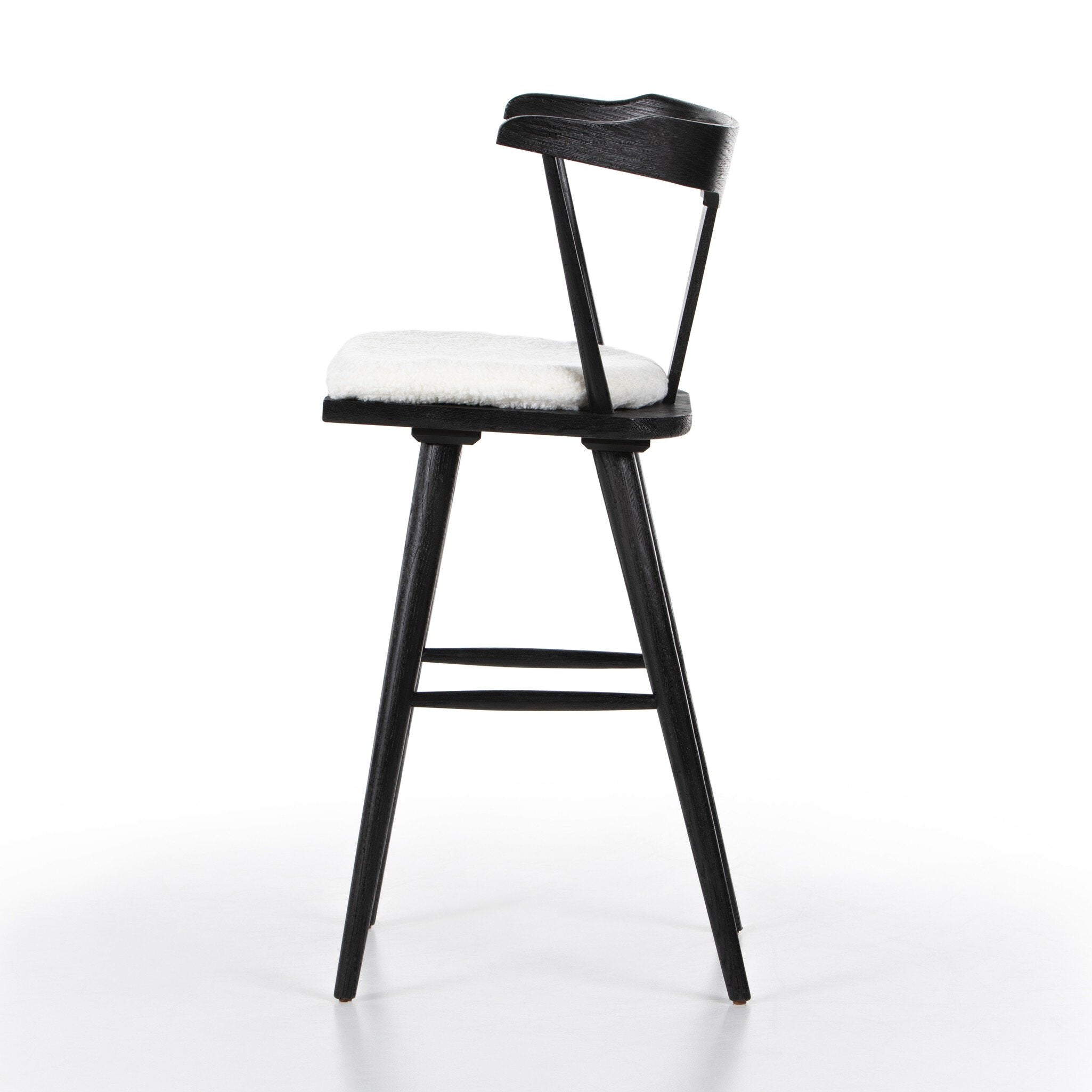 Rory Bar + Counter Stool - Black Oak