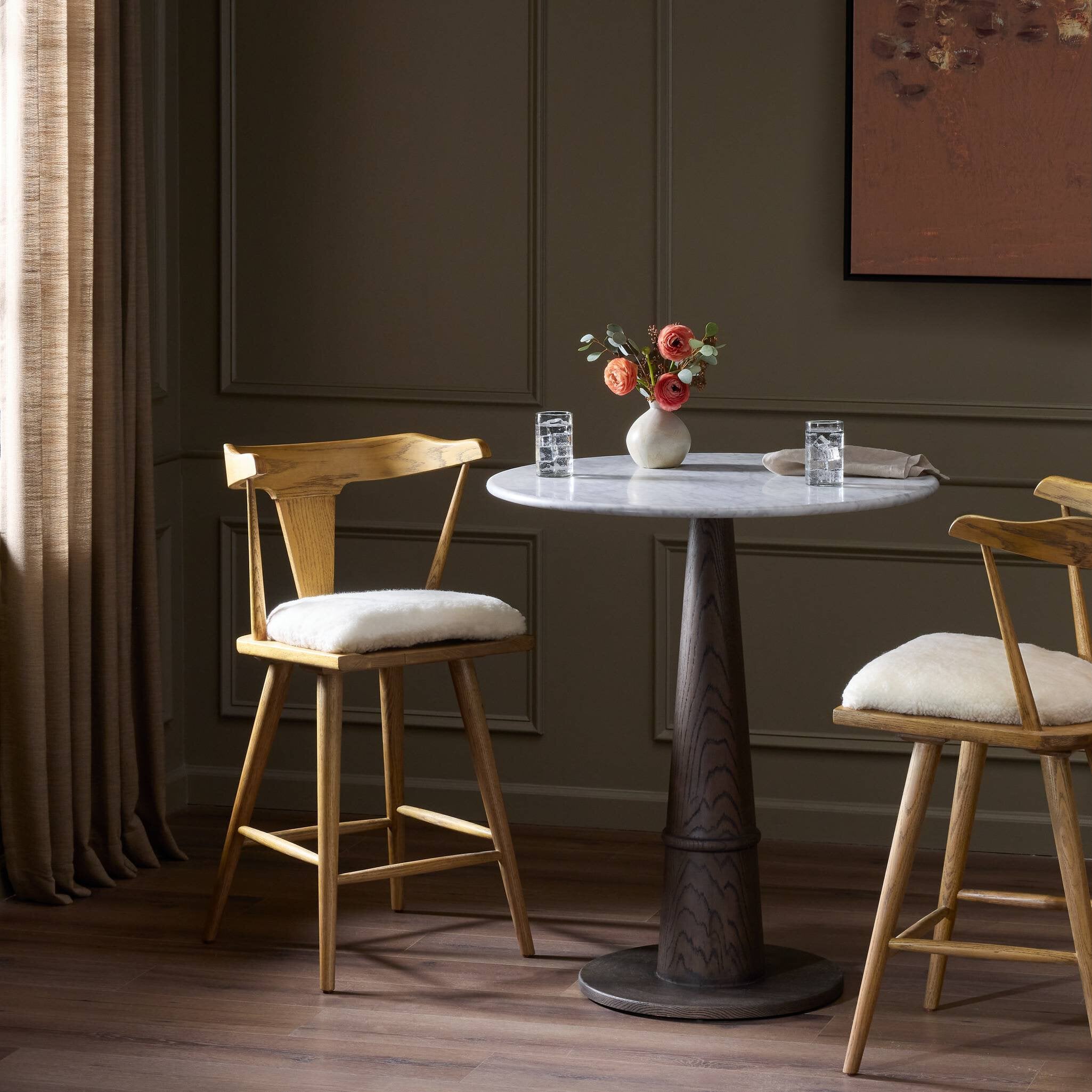 Rory Bar + Counter Stool - Sandy Oak