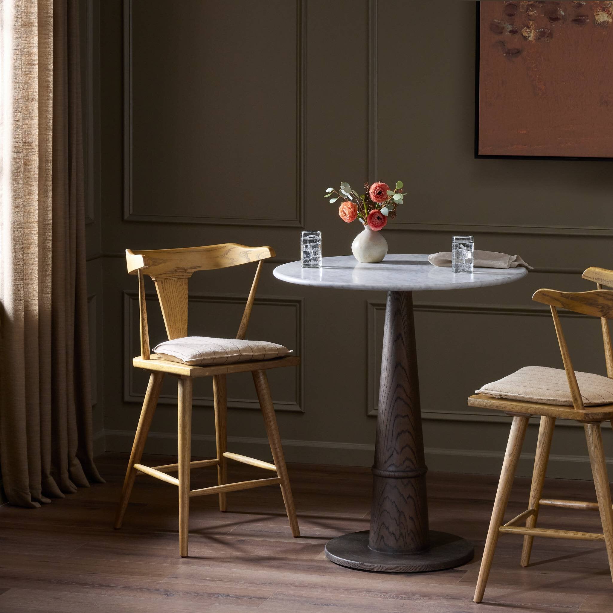 Rory Bar + Counter Stool - Sandy Oak
