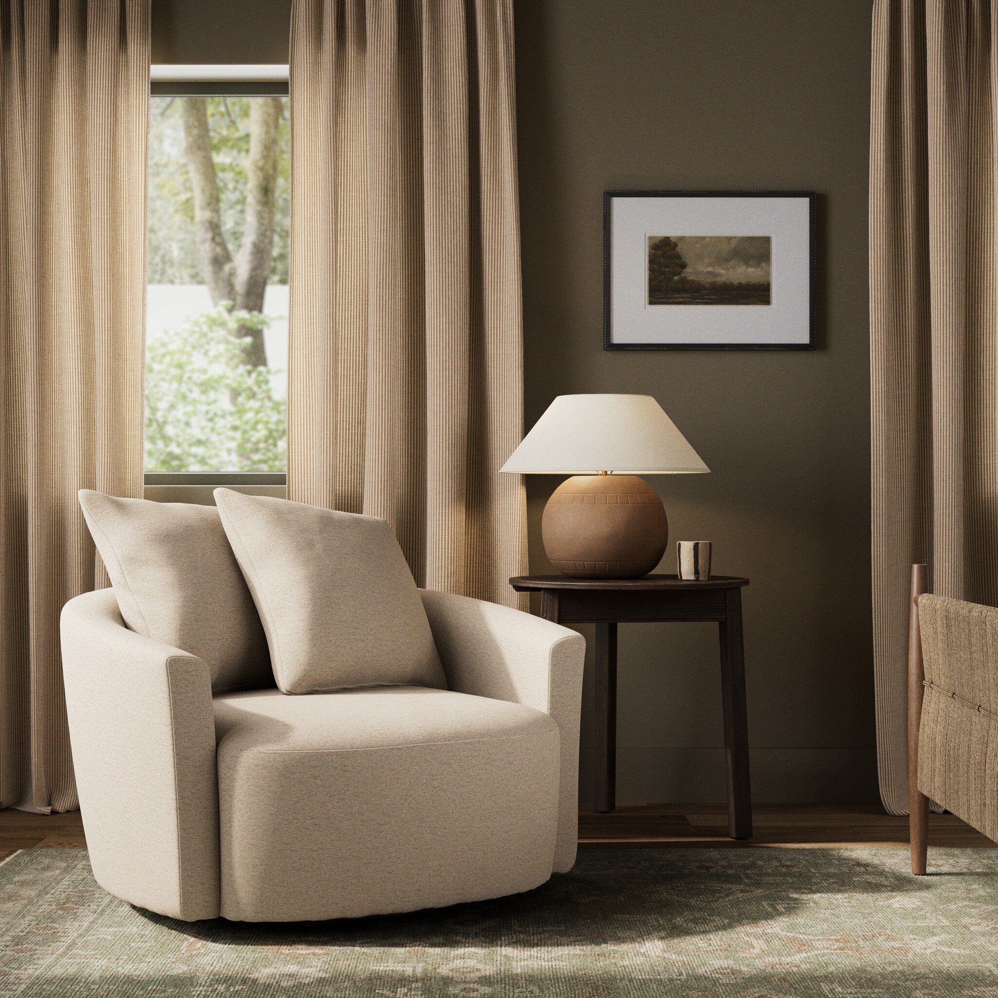 Chloe Swivel Chair-Chairs-StyleMeGHD