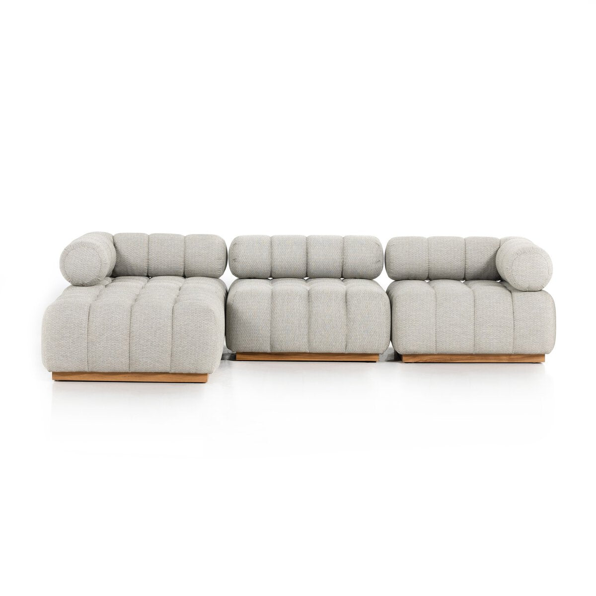 Florida Outdoor 3-Piece Sectional - StyleMeGHD - Outdoor Lounge Seating
