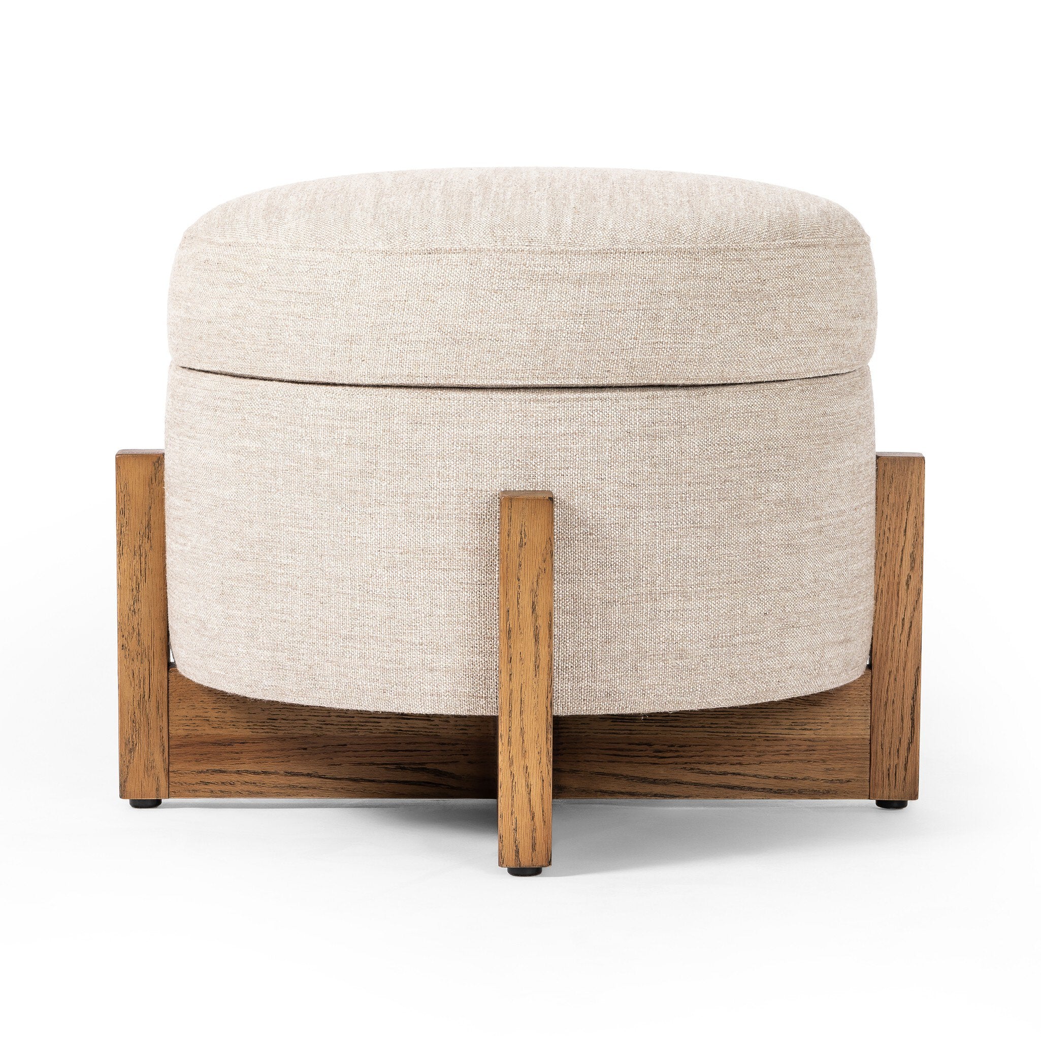 Benny Storage Ottoman - Alcala Wheat - StyleMeGHD - Ottomans, Benches + Poufs