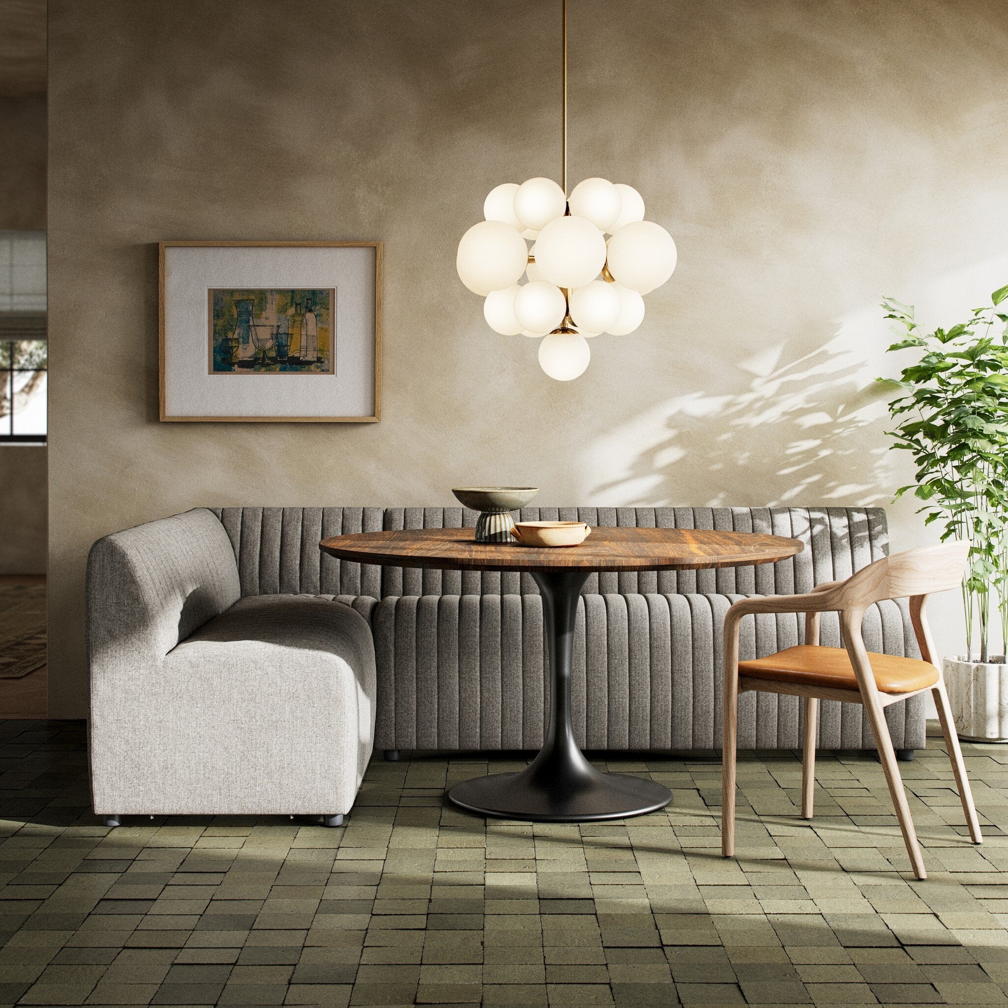Augustine Dining Banquette, L-Shape