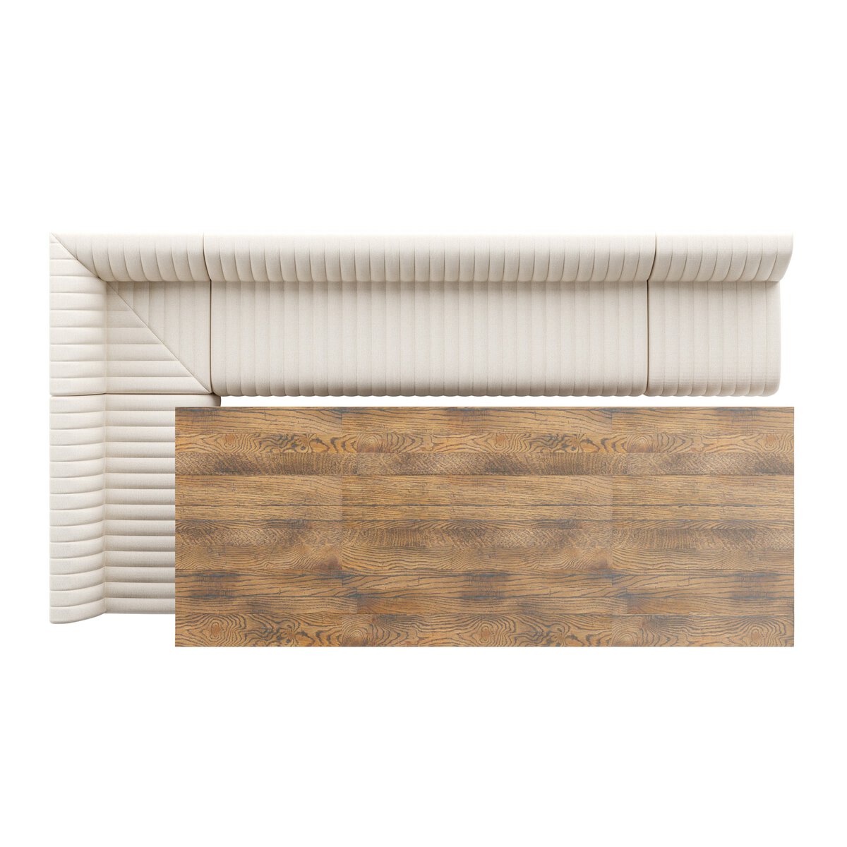 Augustine Dining Banquette, L-Shape