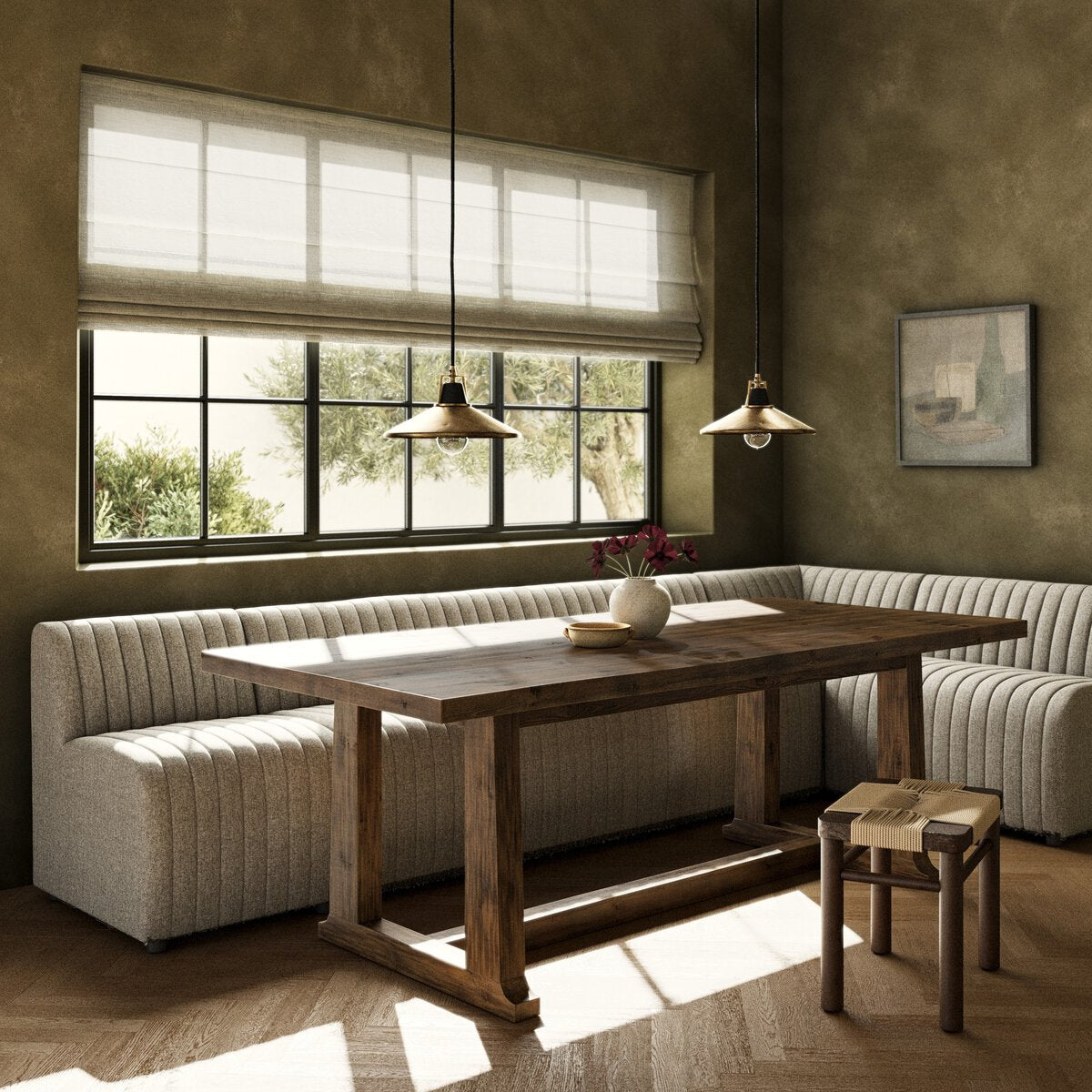 Augustine Dining Banquette, L-Shape