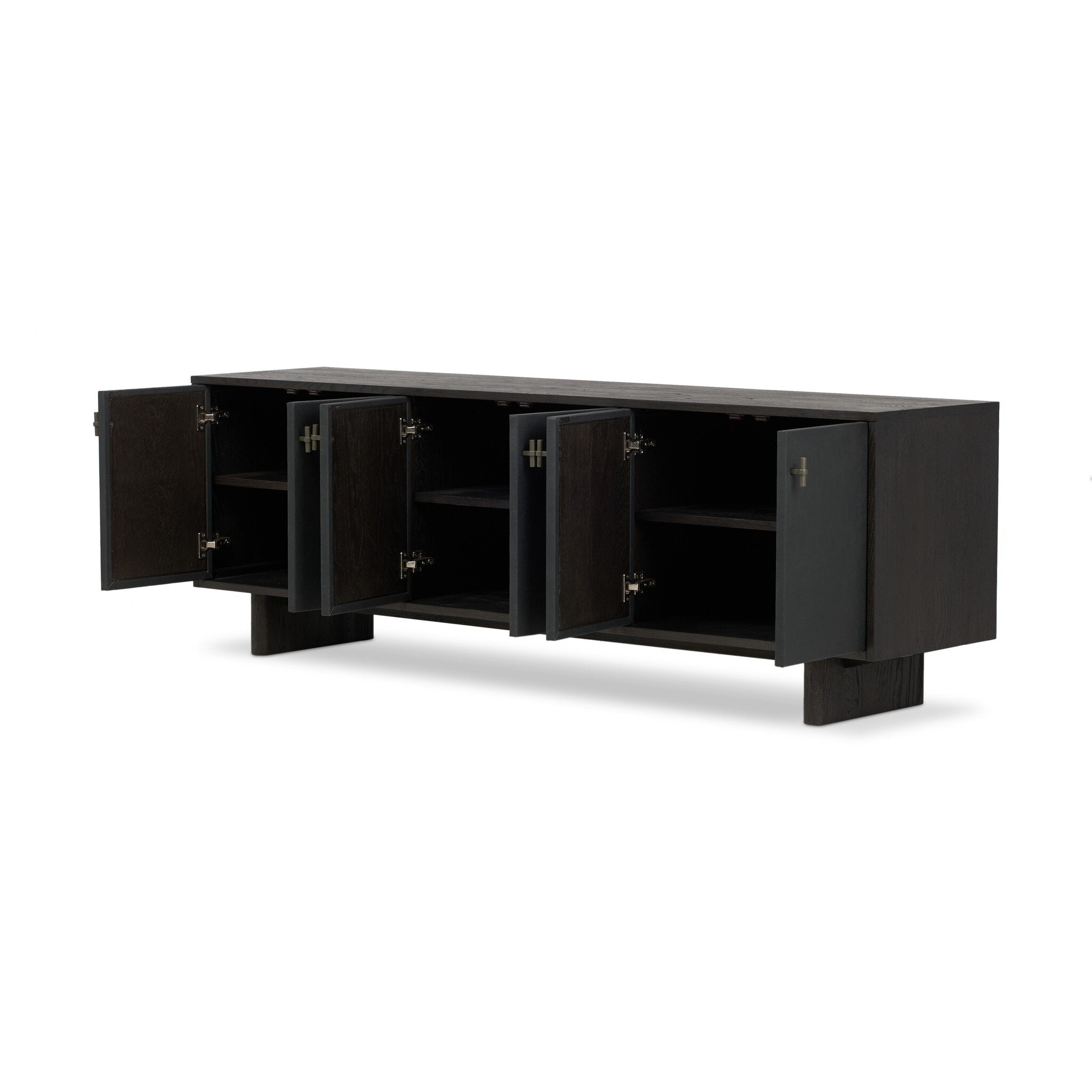 Penelope Media Console-Consoles + Sideboards-StyleMeGHD