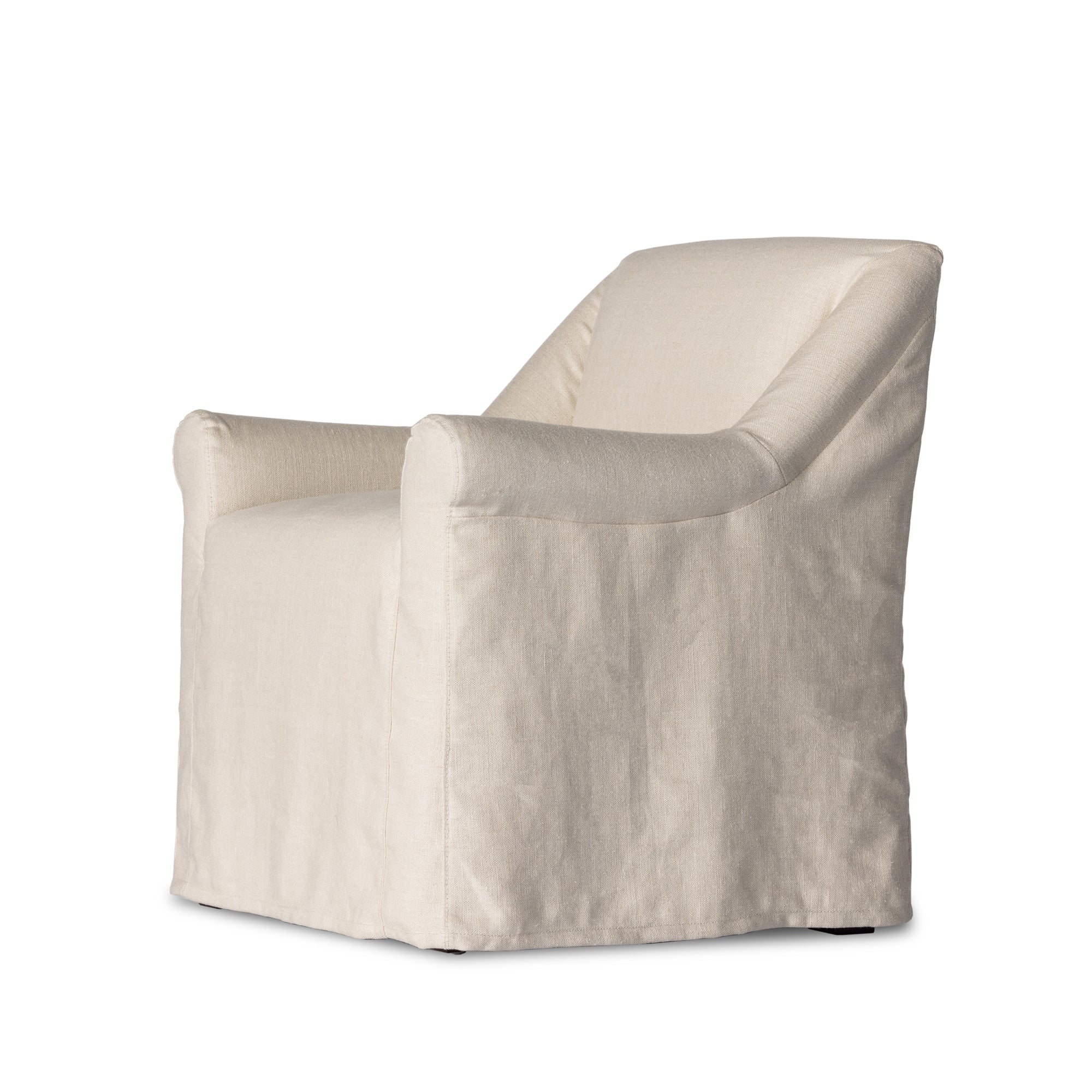 Bridges Slipcover Dining Armchair-Dining Chairs-StyleMeGHD