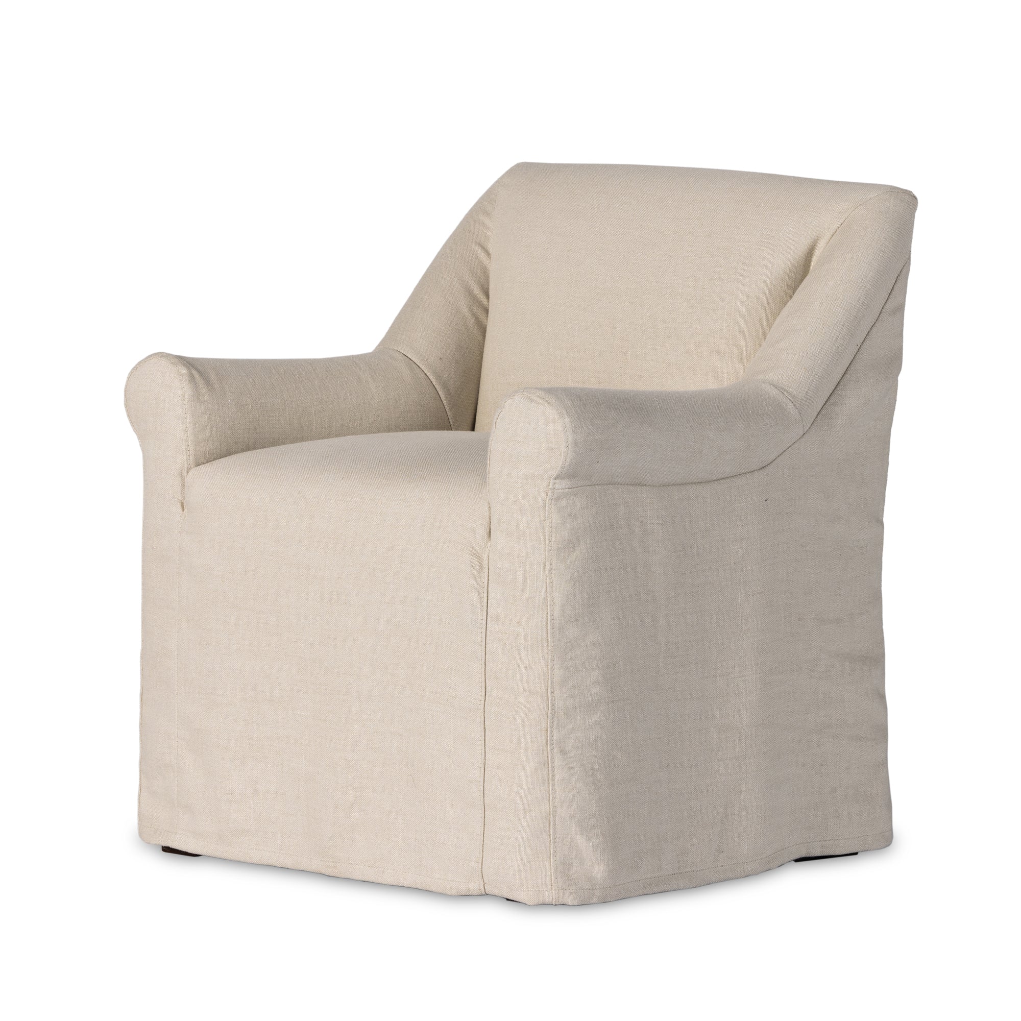 Bridges Slipcover Dining Armchair-Dining Chairs-StyleMeGHD