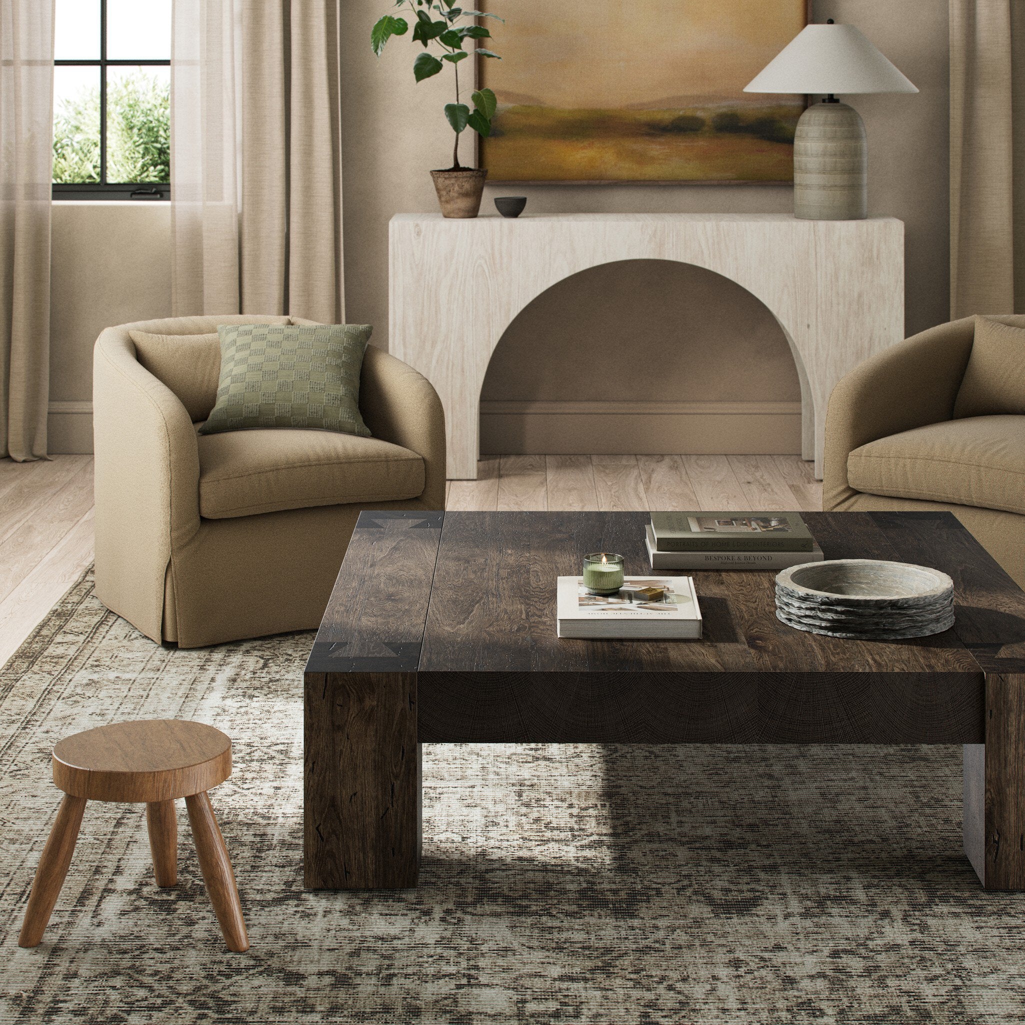 Alexandra Square Coffee Table