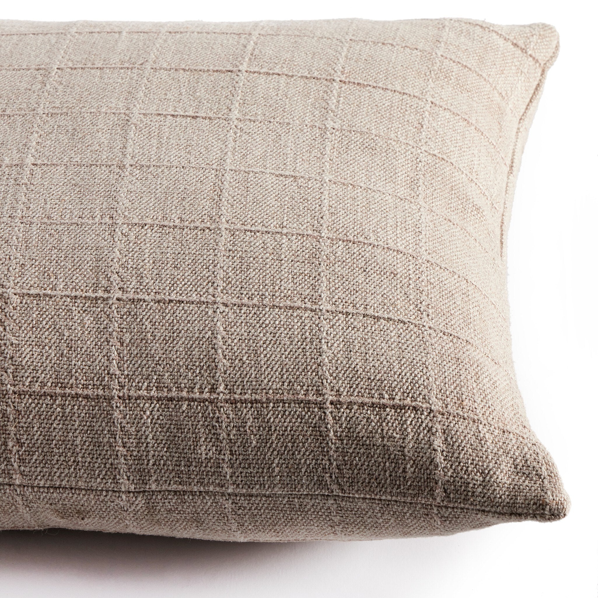 Block Linen Pillow