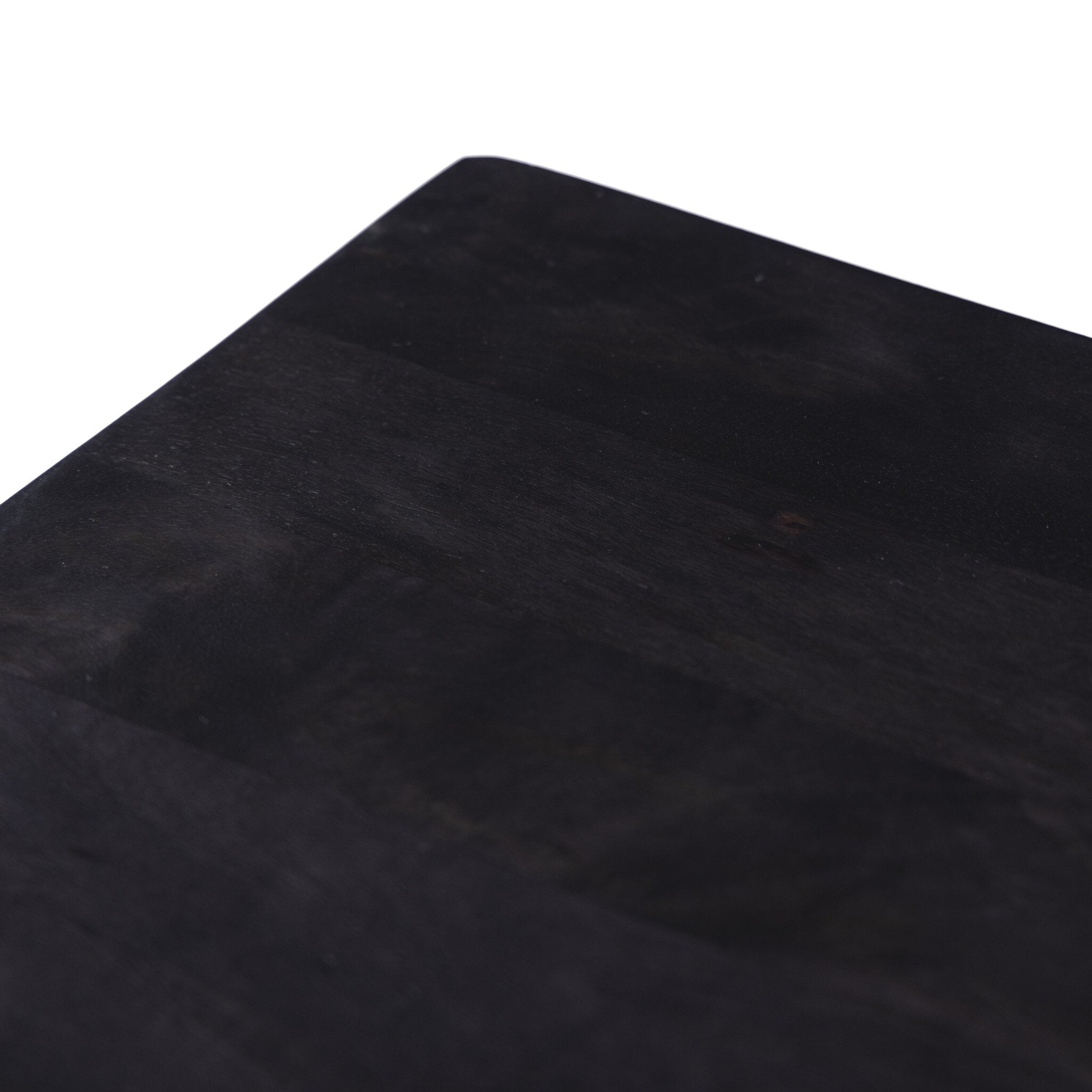 Sydney Large Nightstand BLACK WASH MANGO WITH BLACK CANE - StyleMeGHD - Nightstands