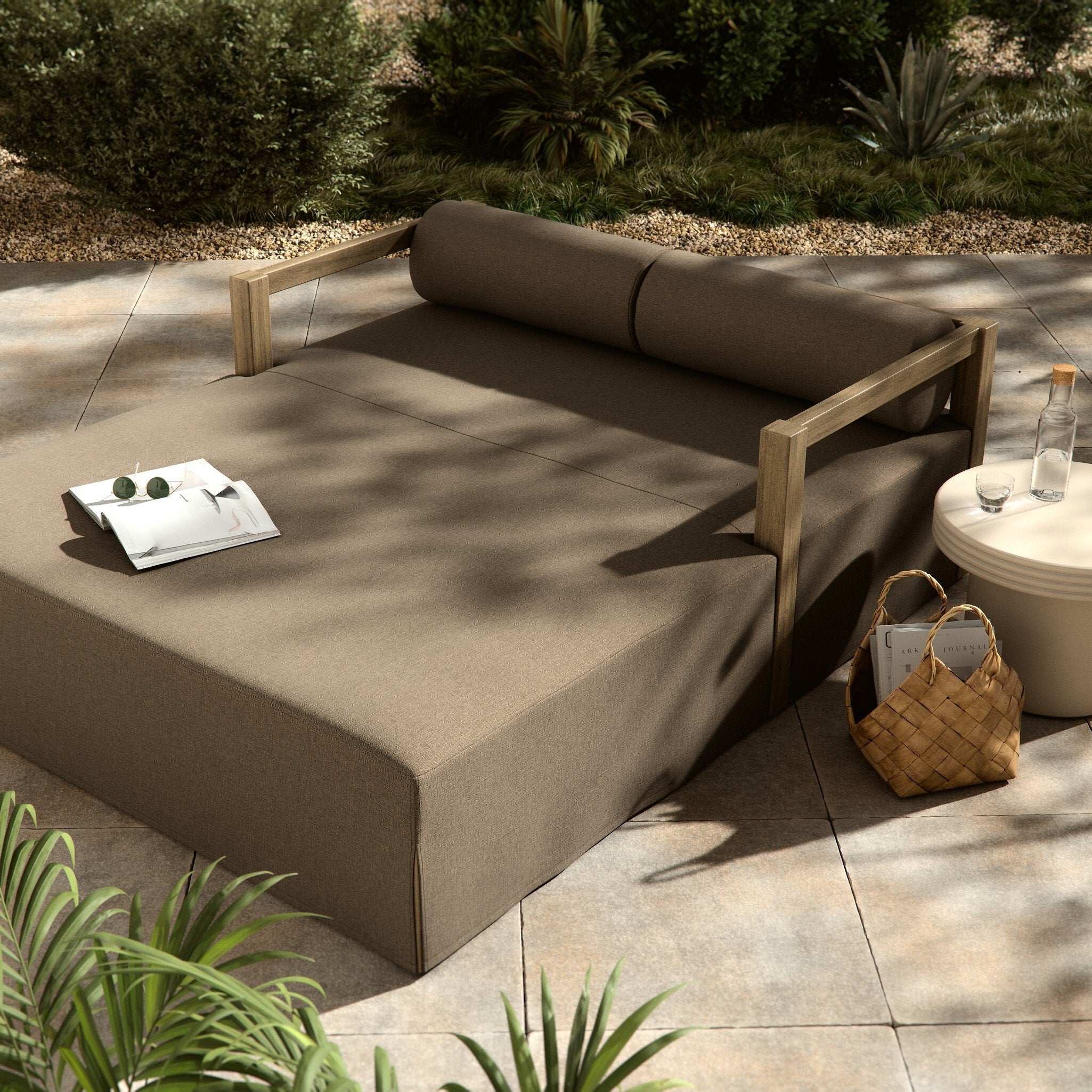 Leona Outdoor Bed-Outdoor Lounge Seating-StyleMeGHD
