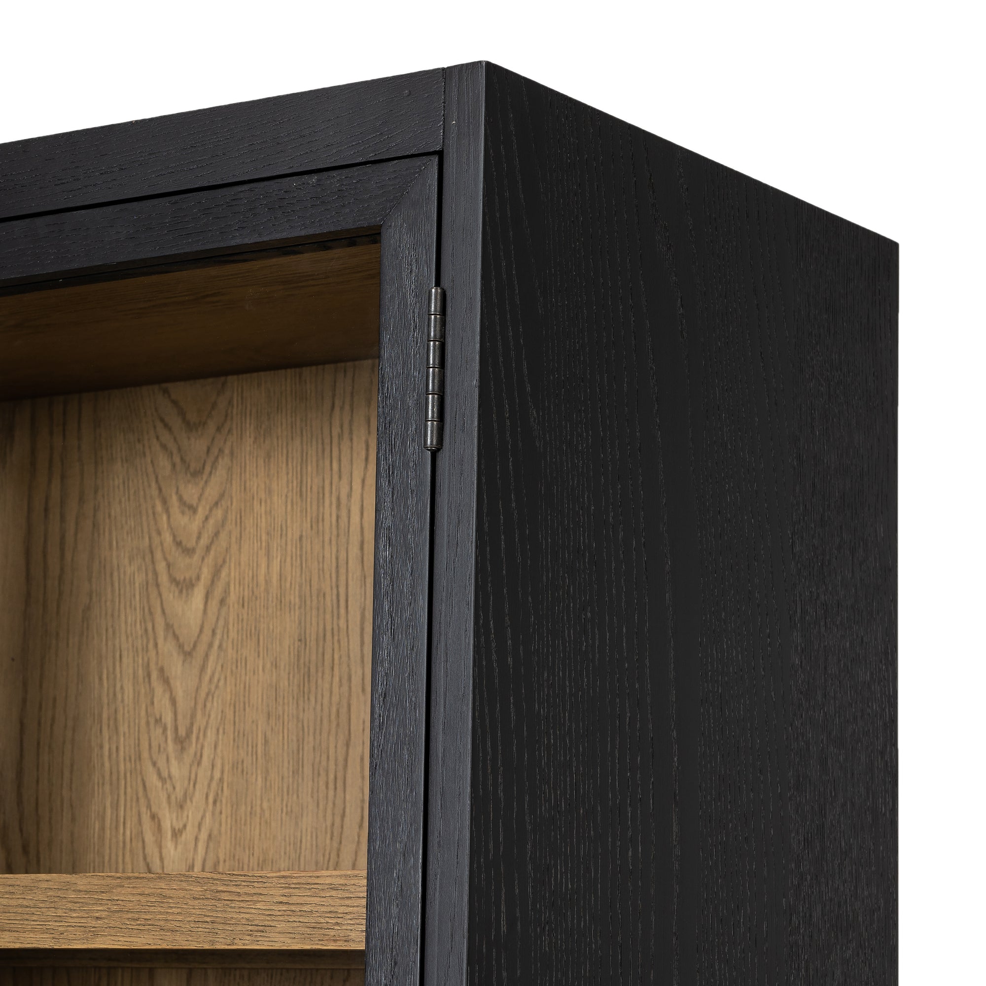 Millie Panel And Glass Door Cabinet-Cabinets + Bookshelves-StyleMeGHD
