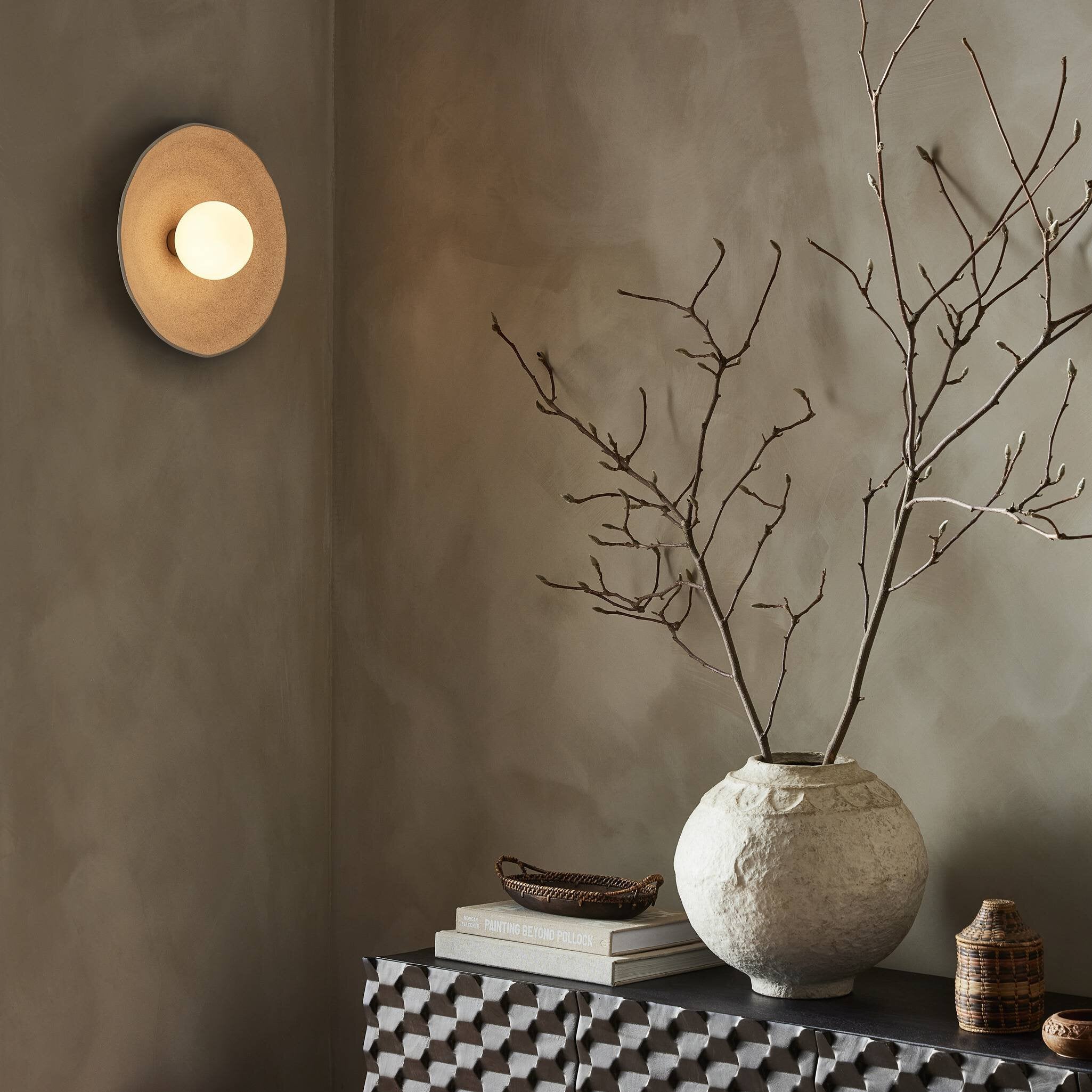 Evana Ceramic Sconce-Sconces-StyleMeGHD