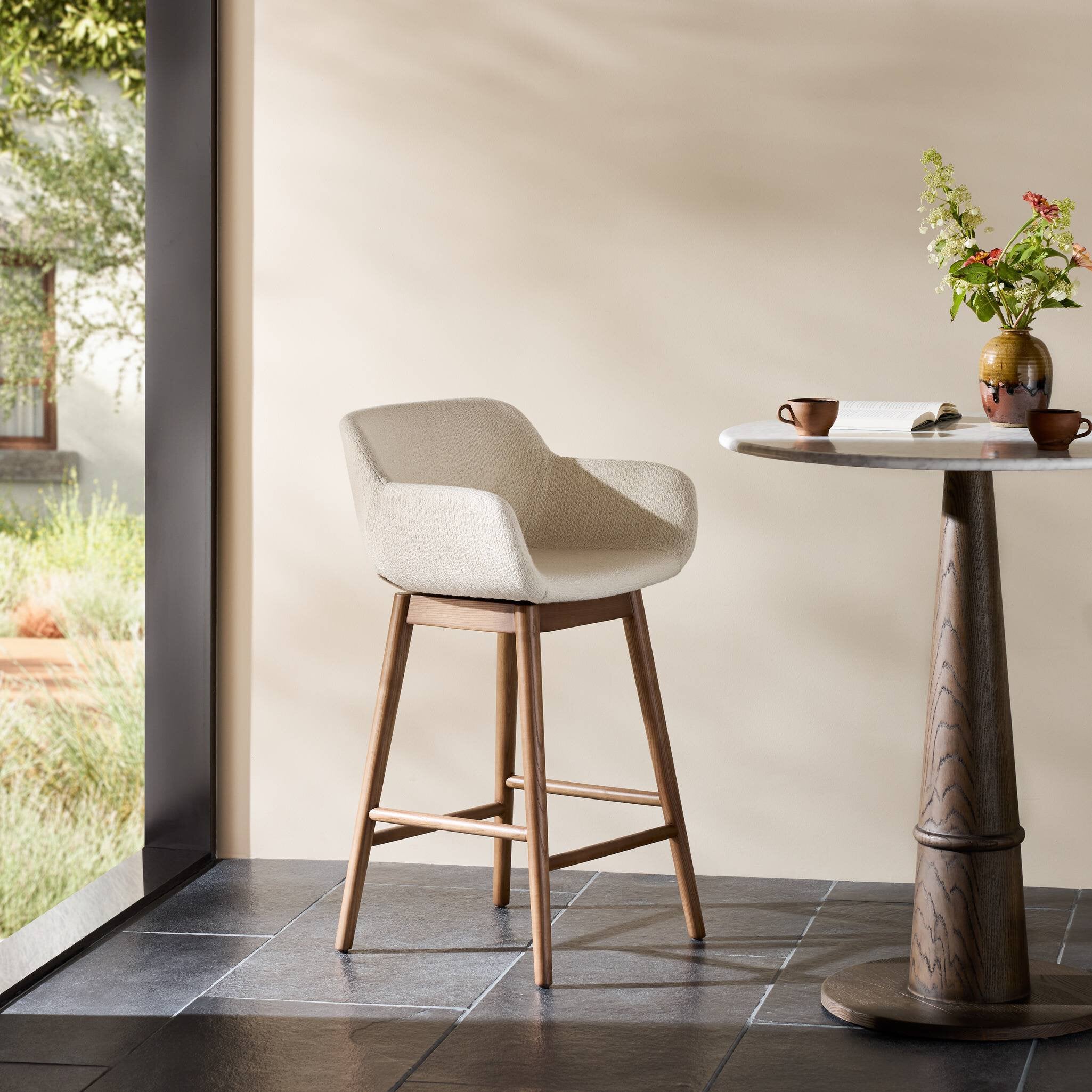 Annie Swivel Bar + Counter Stool