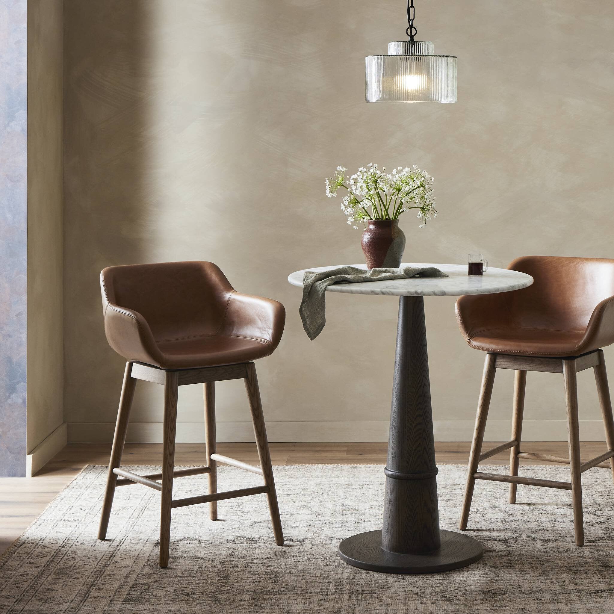 Annie Swivel Bar + Counter Stool