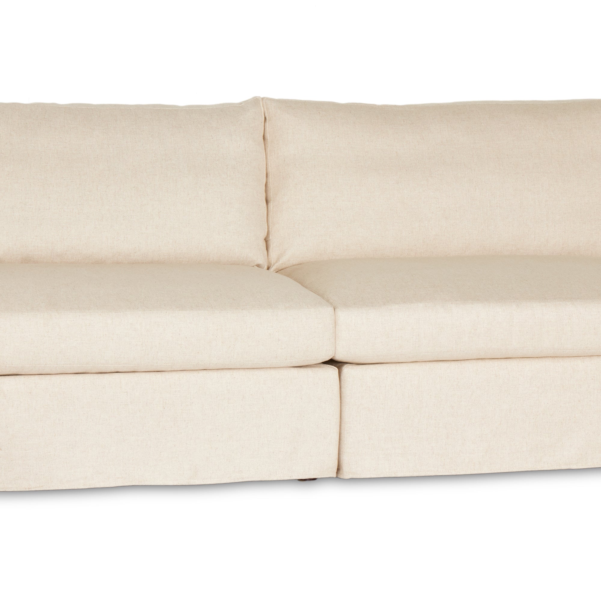 Delray 8pc Slipcover Sofa Sectional