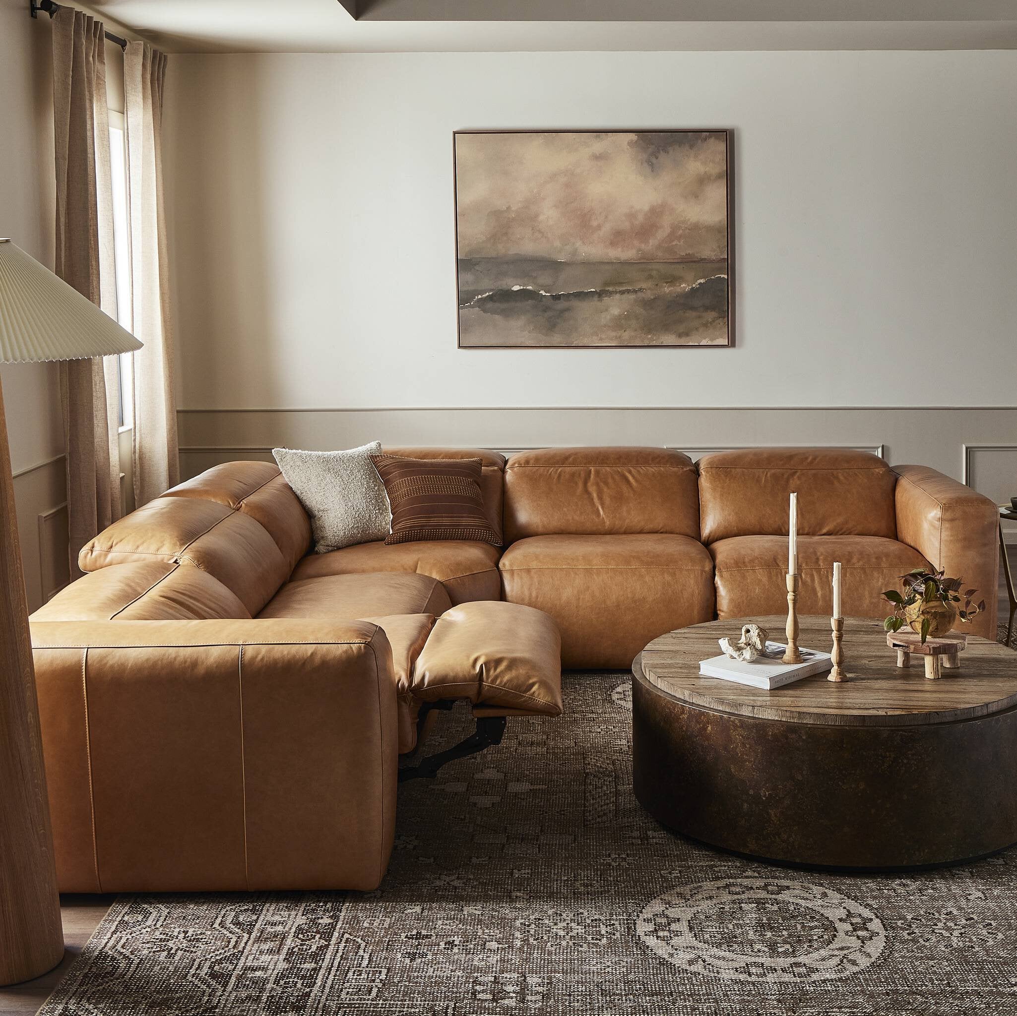 Romina Power Recliner 5-Piece Sectional