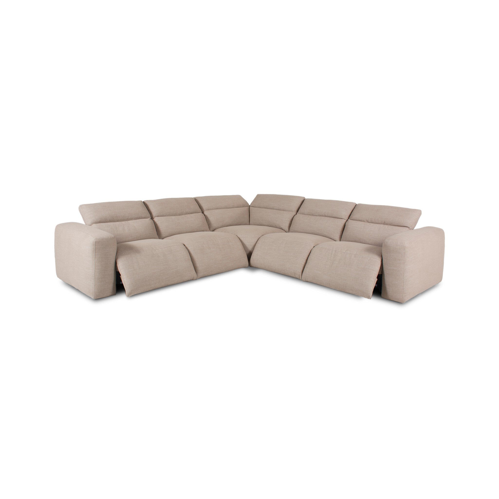 Romina Power Recliner 5-Piece Sectional-Sectionals-StyleMeGHD