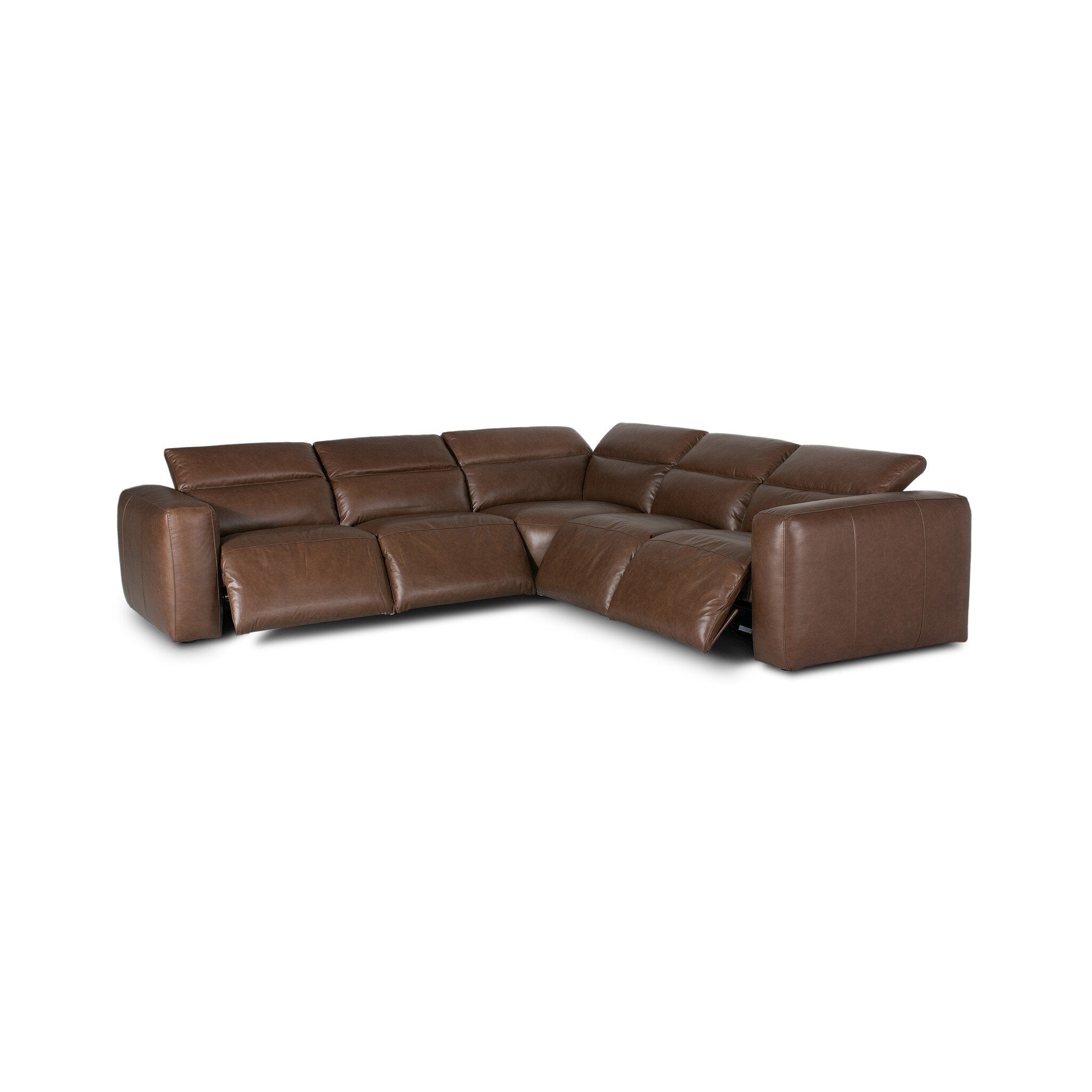 Romina Power Recliner 5-Piece Sectional-Sectionals-StyleMeGHD