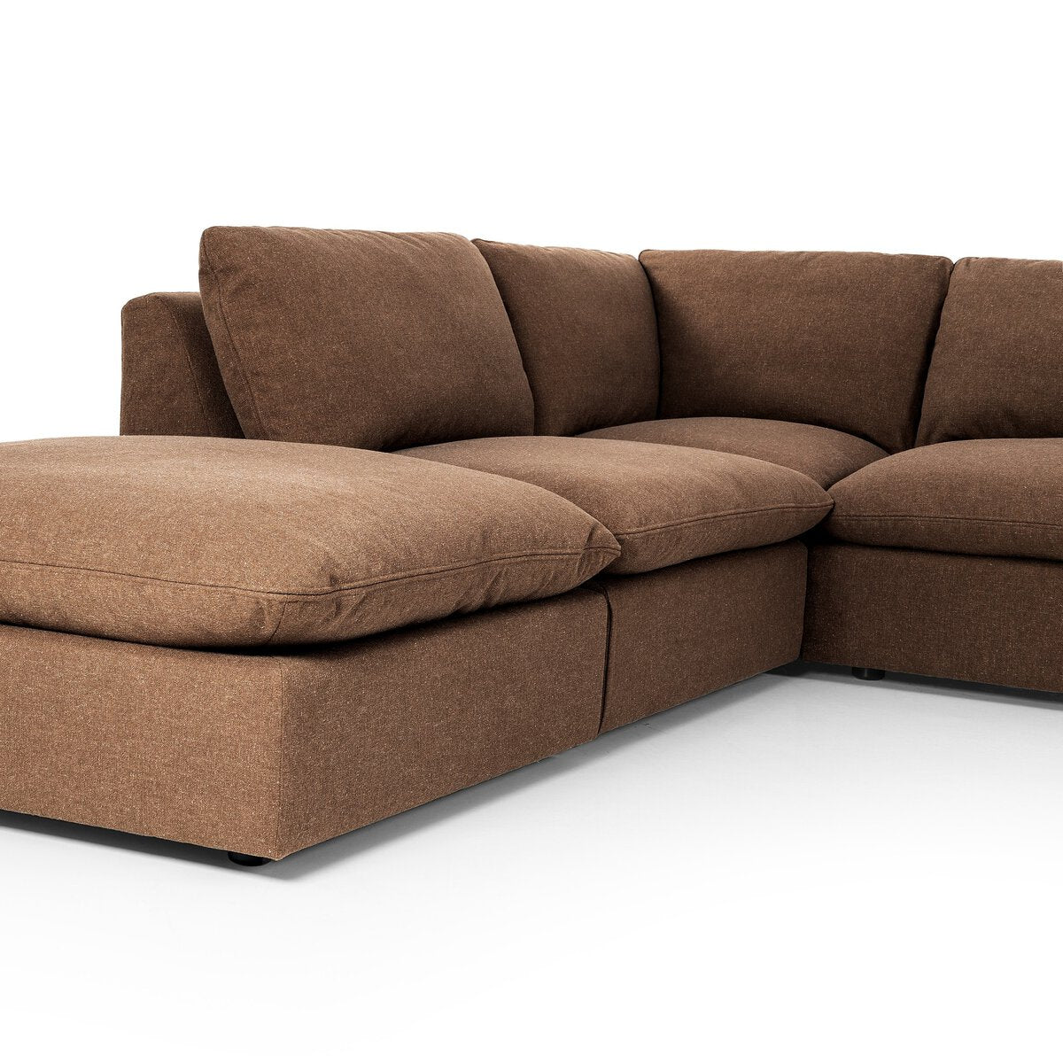 Ingrid 4-piece Sectional With Ottoman-Sectionals-StyleMeGHD