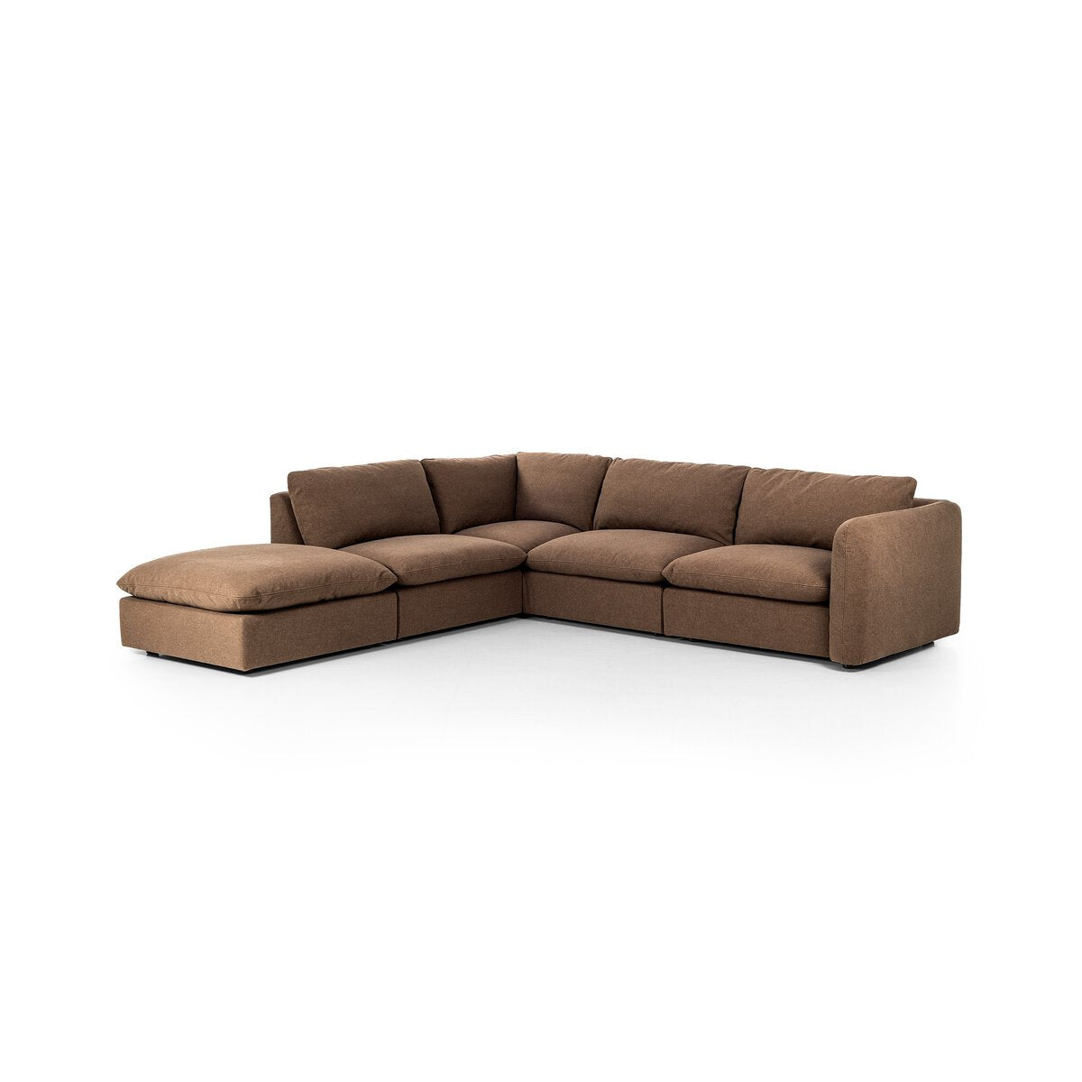 Ingrid 4-piece Sectional With Ottoman-Sectionals-StyleMeGHD