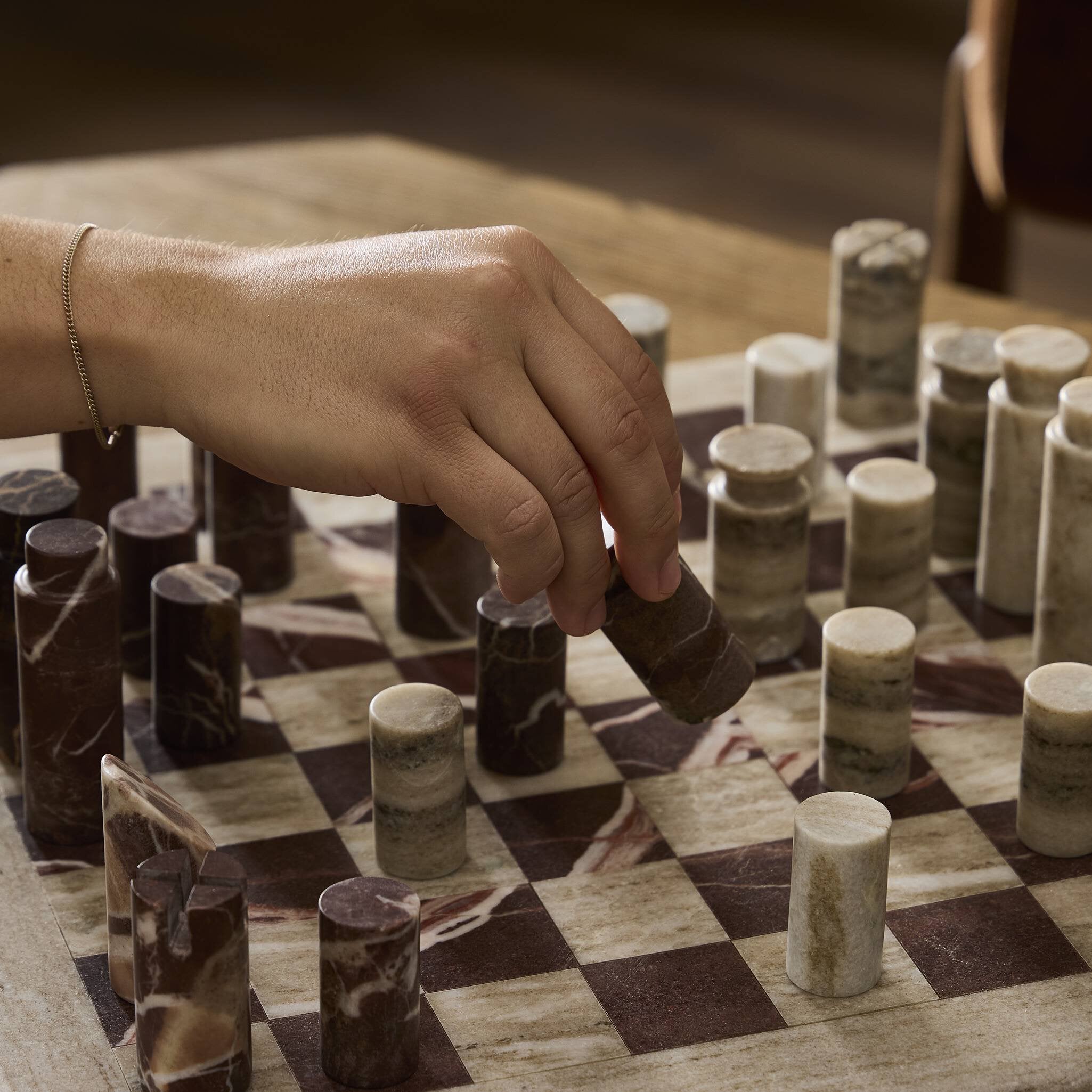 Stone Chess Set