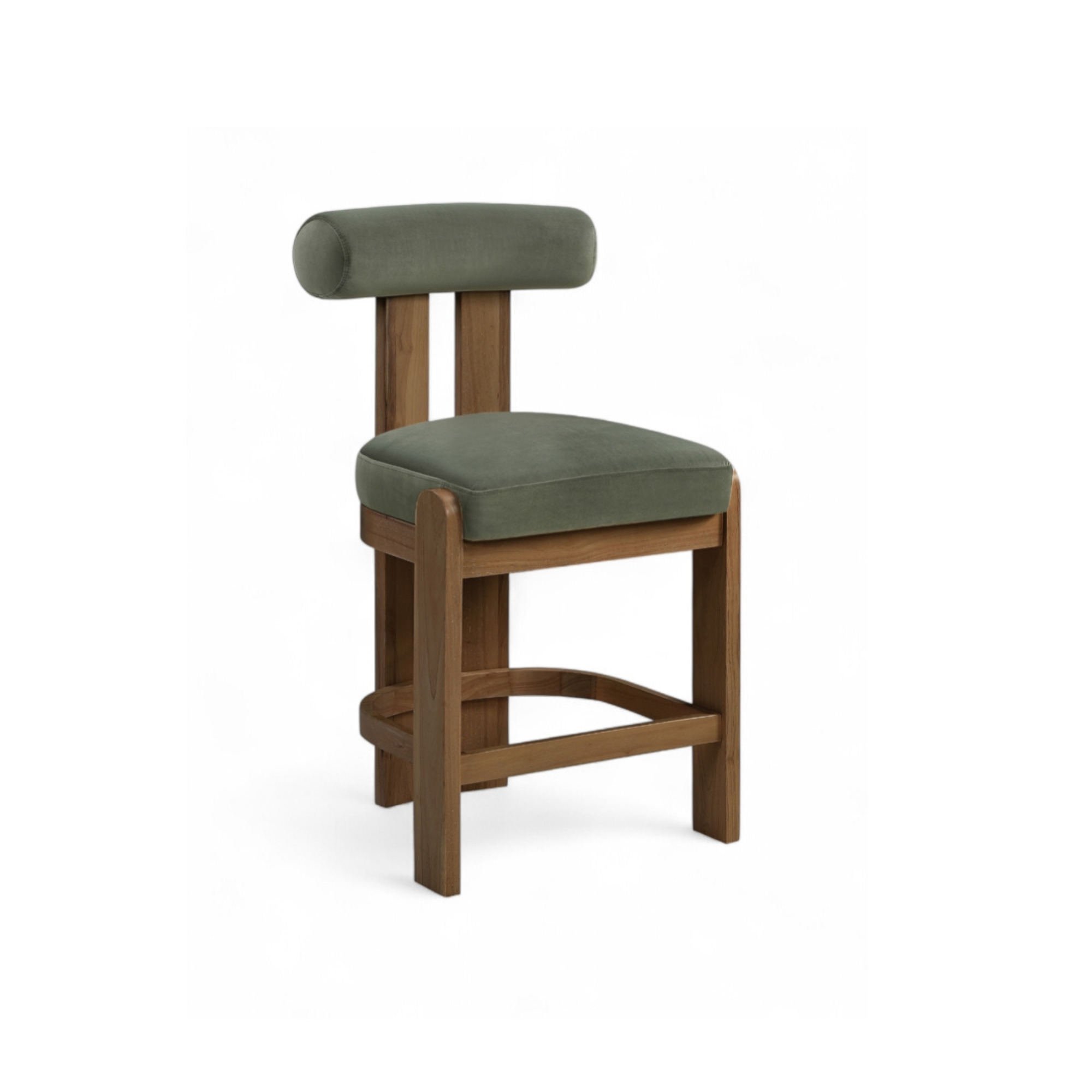 Isla Velvet Counter Stool, Set of 2