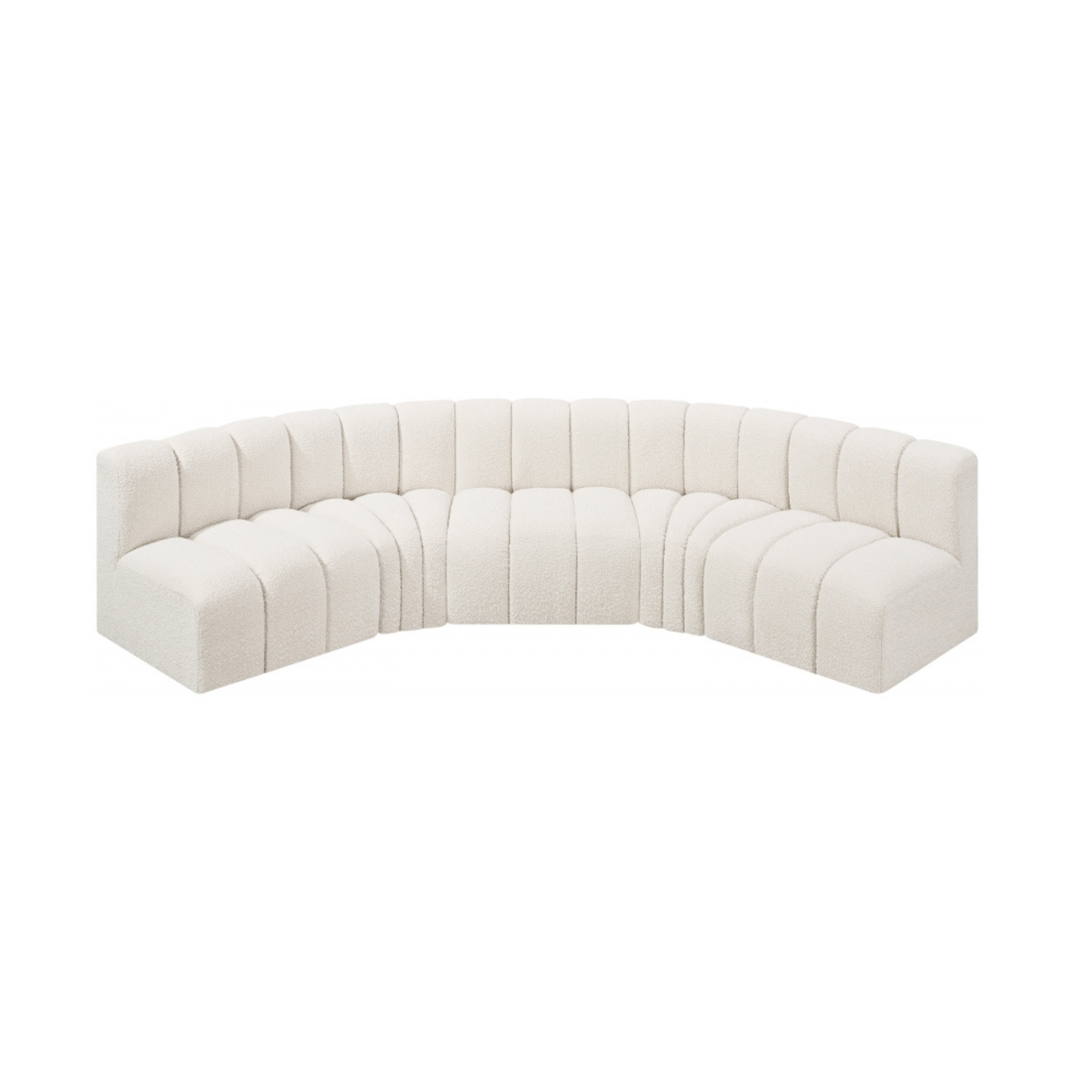 Arcelle Boucle 5pc Modular Sectional