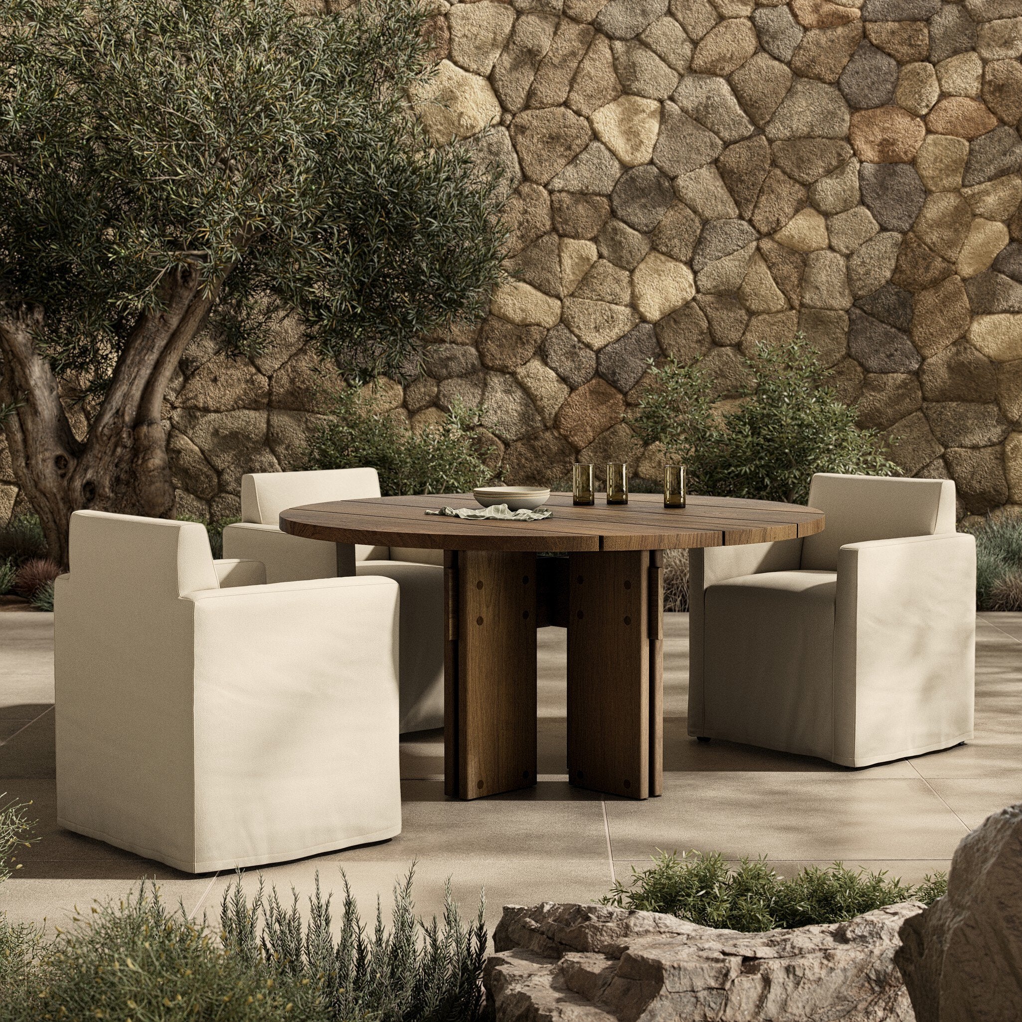 Orinda Outdoor Dining Table - StyleMeGHD - Outdoor Dining Tables
