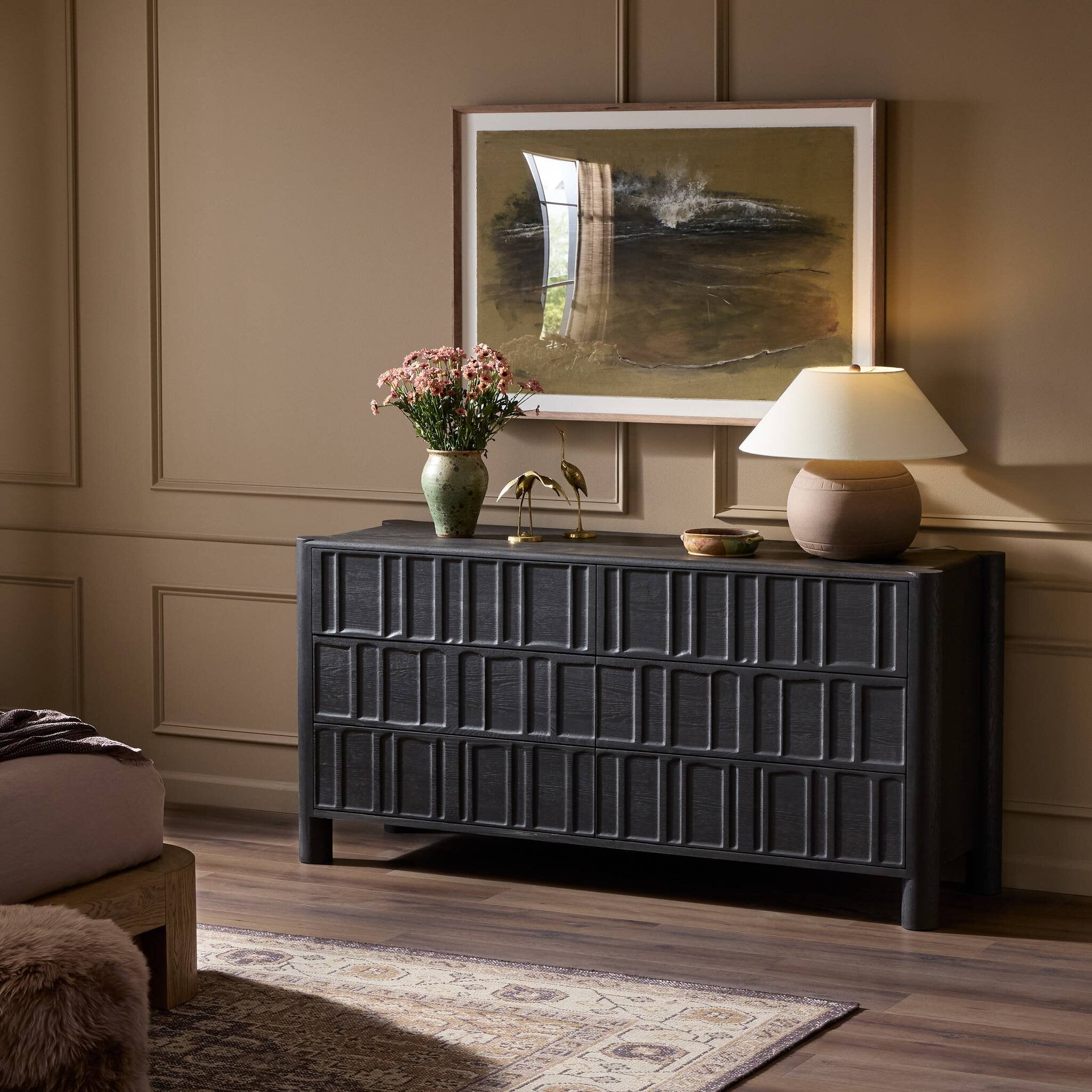 Coosa 6-Drawer Dresser BLACK OAK - StyleMeGHD - Dressers