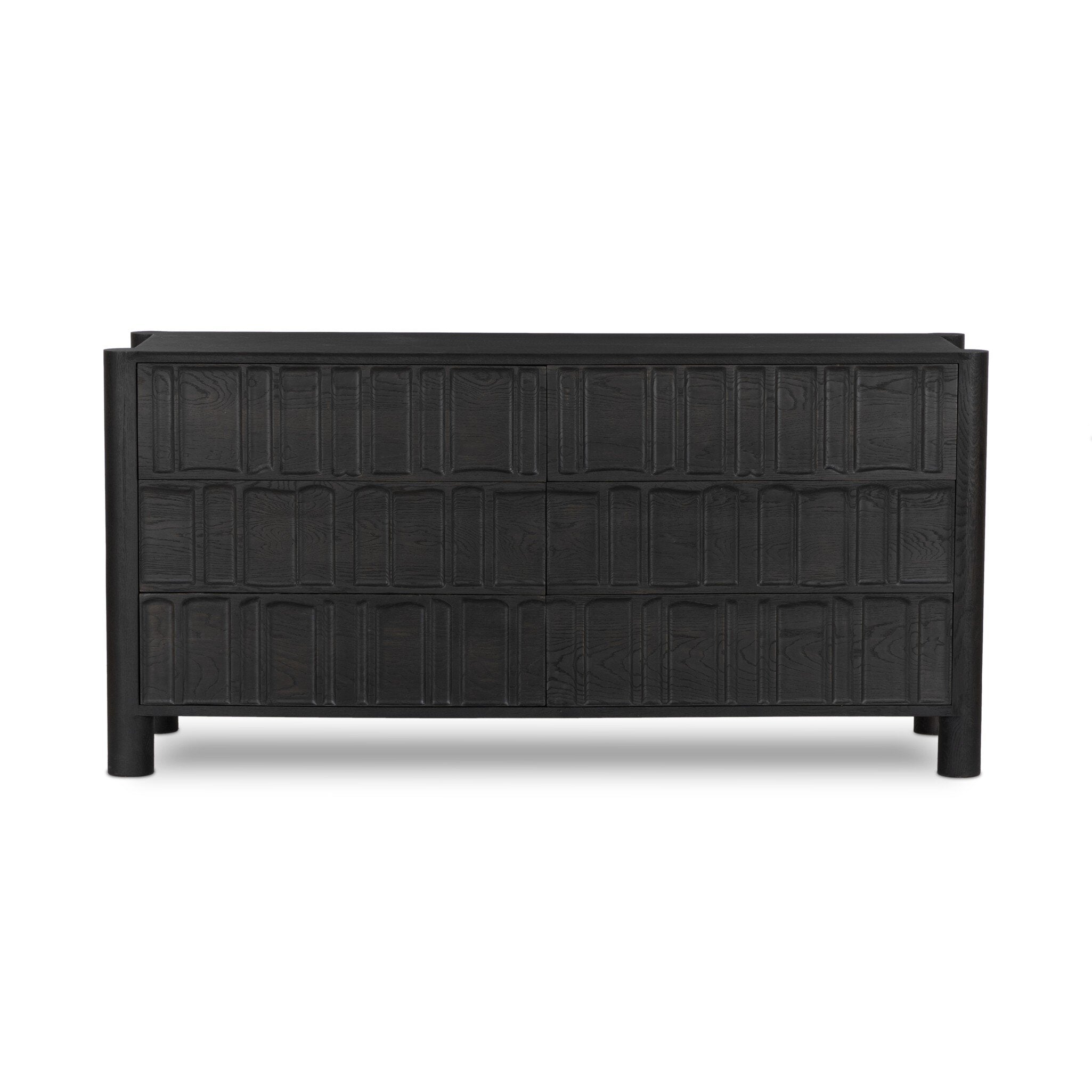 Coosa 6-Drawer Dresser BLACK OAK - StyleMeGHD - Dressers