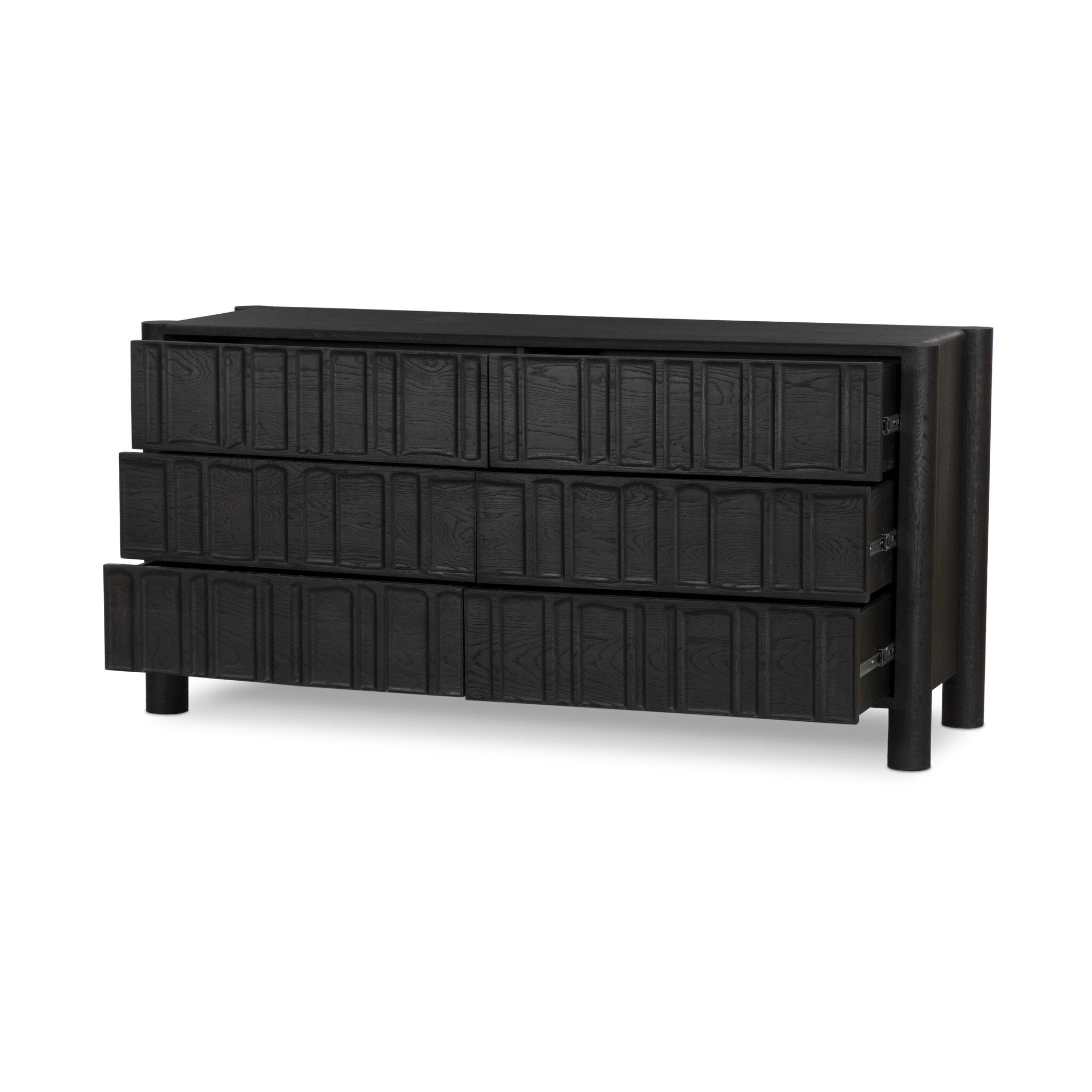 Coosa 6-Drawer Dresser BLACK OAK - StyleMeGHD - Dressers