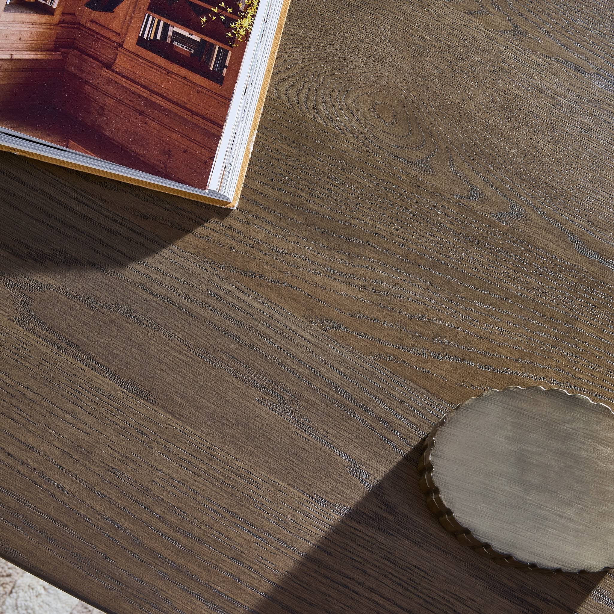 Ciara Desk - Lamont Natural Oak Veneer - StyleMeGHD - Desks